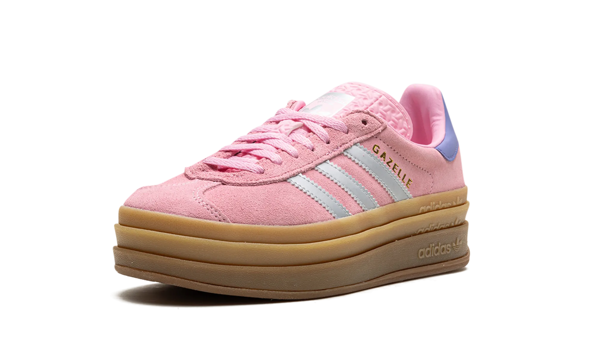 Gazelle GS "True Pink Silver" adidas grade school sneakers