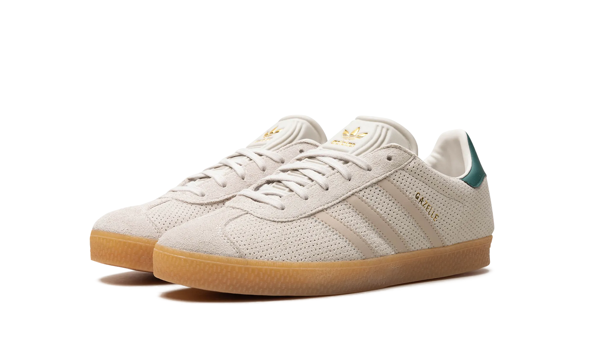 Gazelle GS "Wonder Beige Green" adidas grade school sneakers