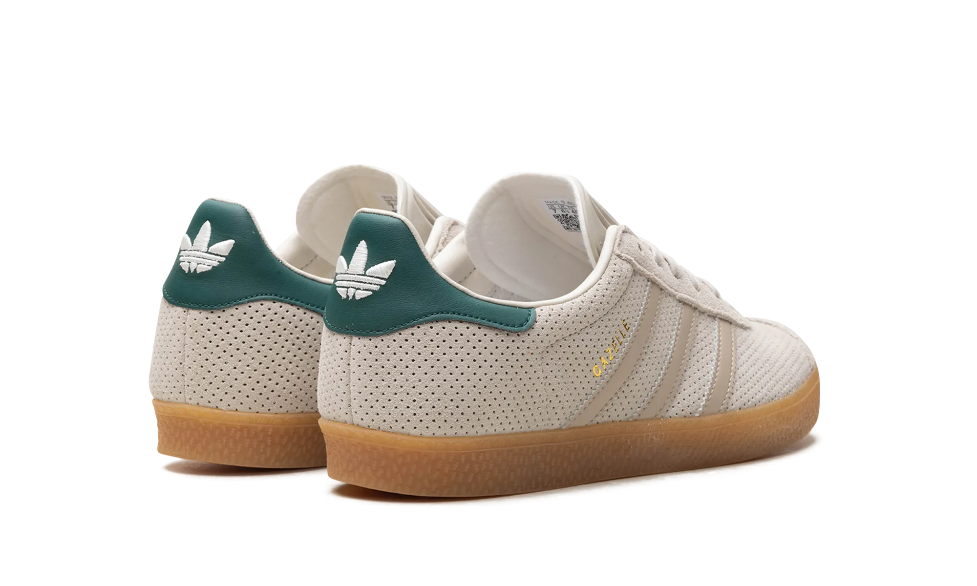 Gazelle GS "Wonder Beige Green" adidas grade school sneakers
