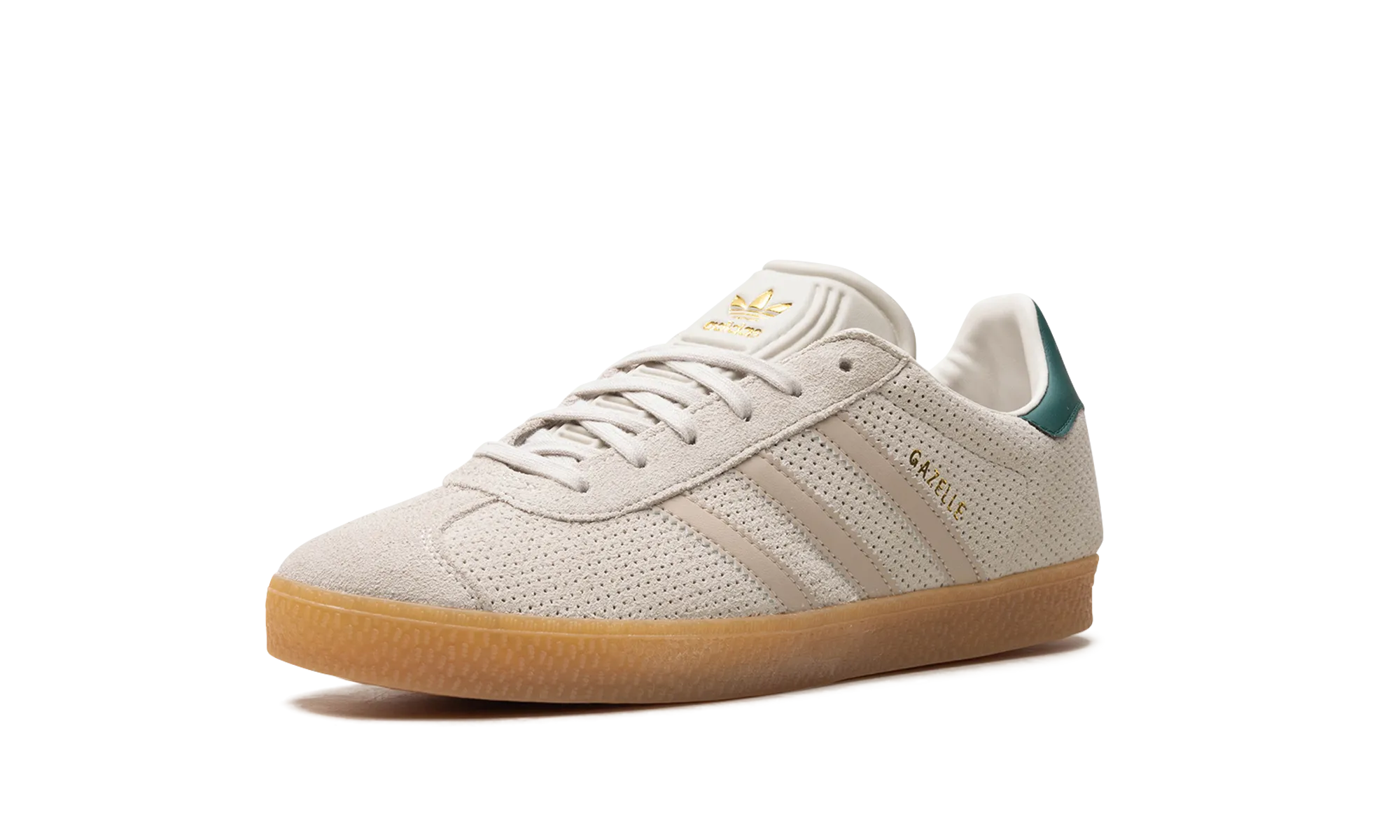 Gazelle GS "Wonder Beige Green" adidas grade school sneakers