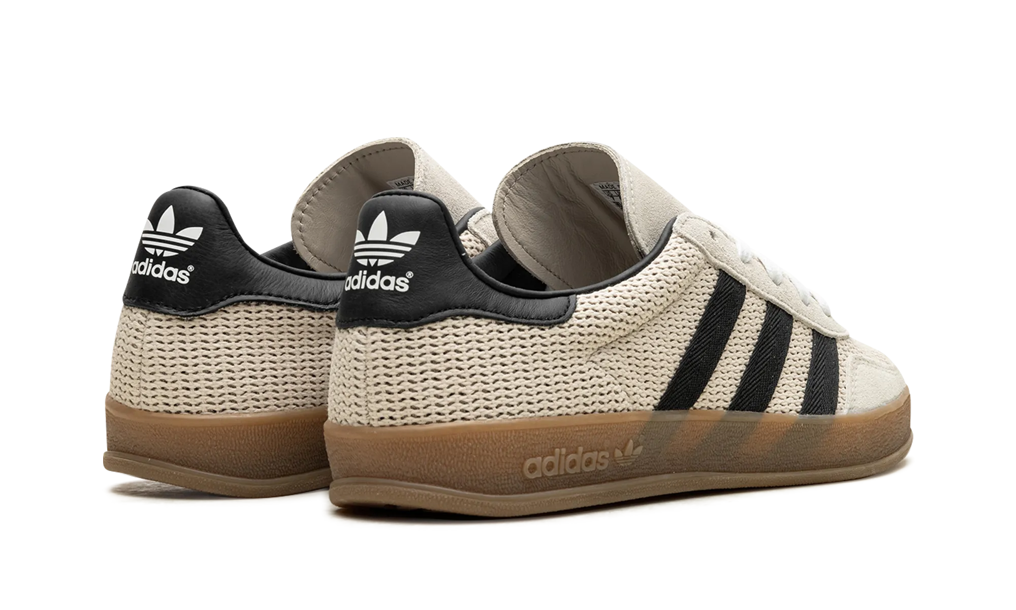 Gazelle Indoor "Aluminum / Core Black" adidas lifestyle mens shoes