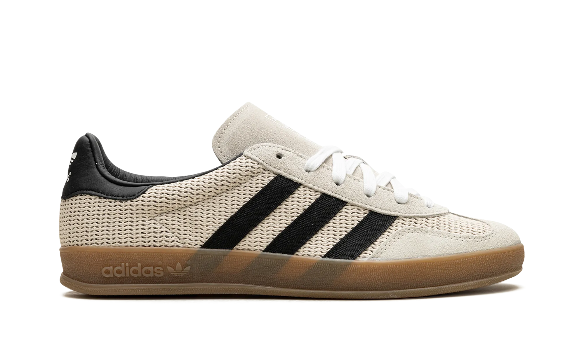 Gazelle Indoor "Aluminum / Core Black" adidas lifestyle mens shoes
