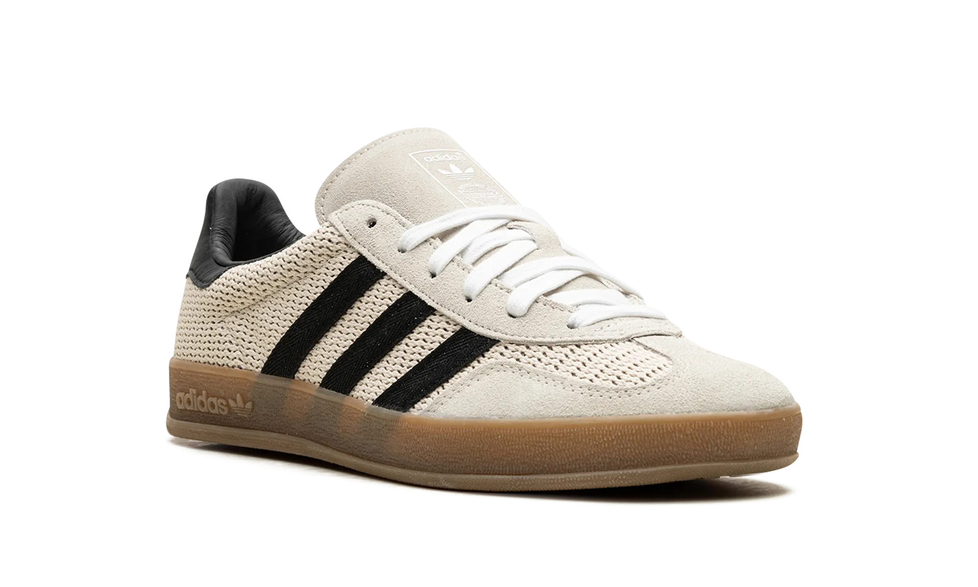 Gazelle Indoor "Aluminum / Core Black" adidas lifestyle mens shoes