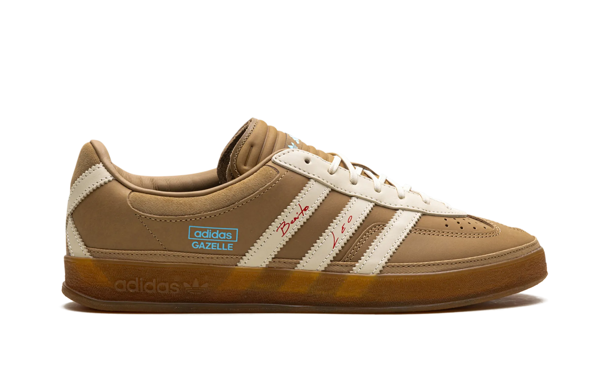 Gazelle Indoor "Bad Bunny x Lionel Messi - Cardboard" adidas mesh sneakers for men