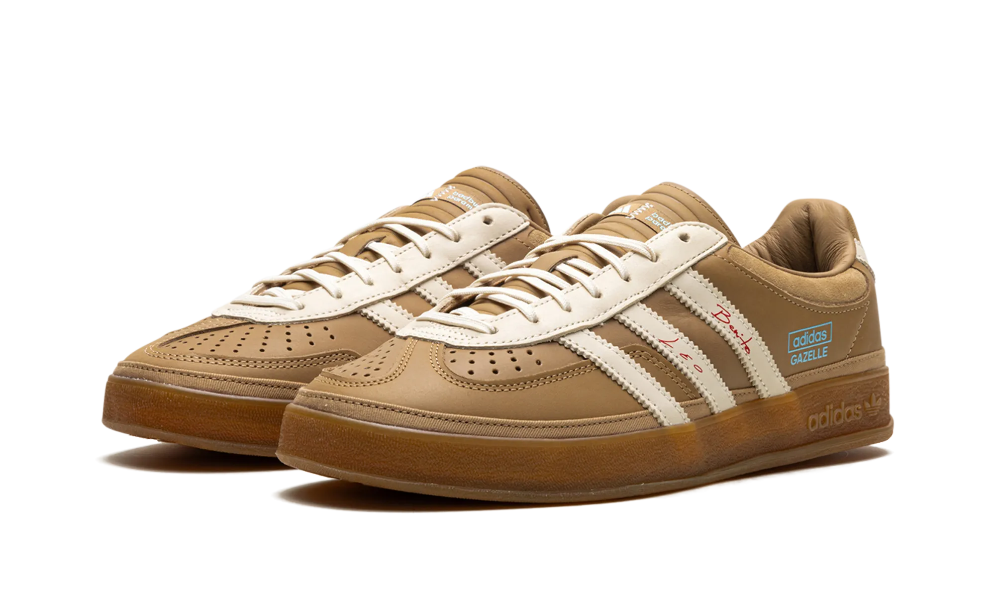 Gazelle Indoor "Bad Bunny x Lionel Messi - Cardboard" adidas mesh sneakers for men