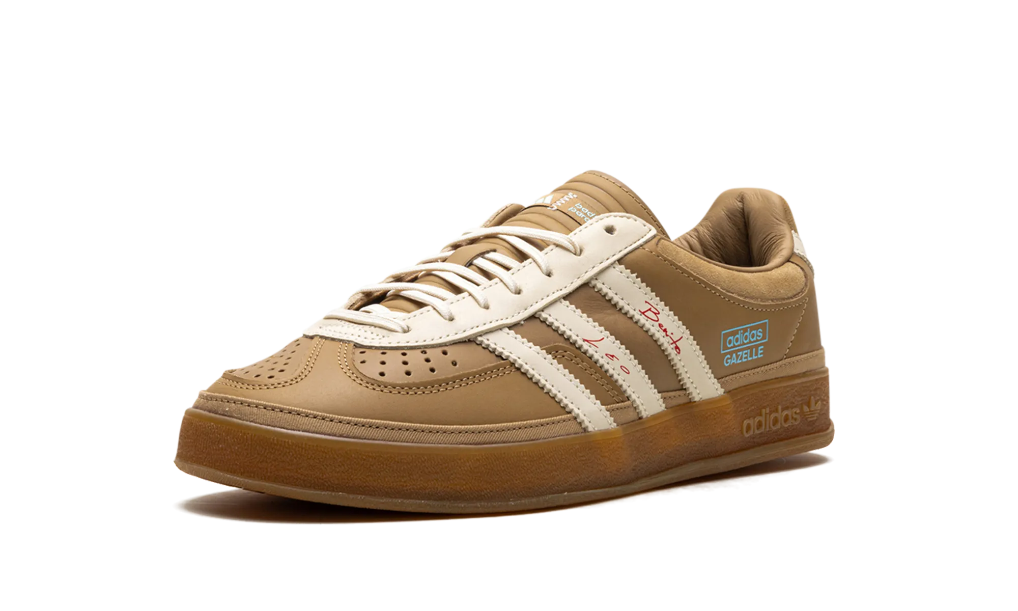 Gazelle Indoor "Bad Bunny x Lionel Messi - Cardboard" adidas mesh sneakers for men