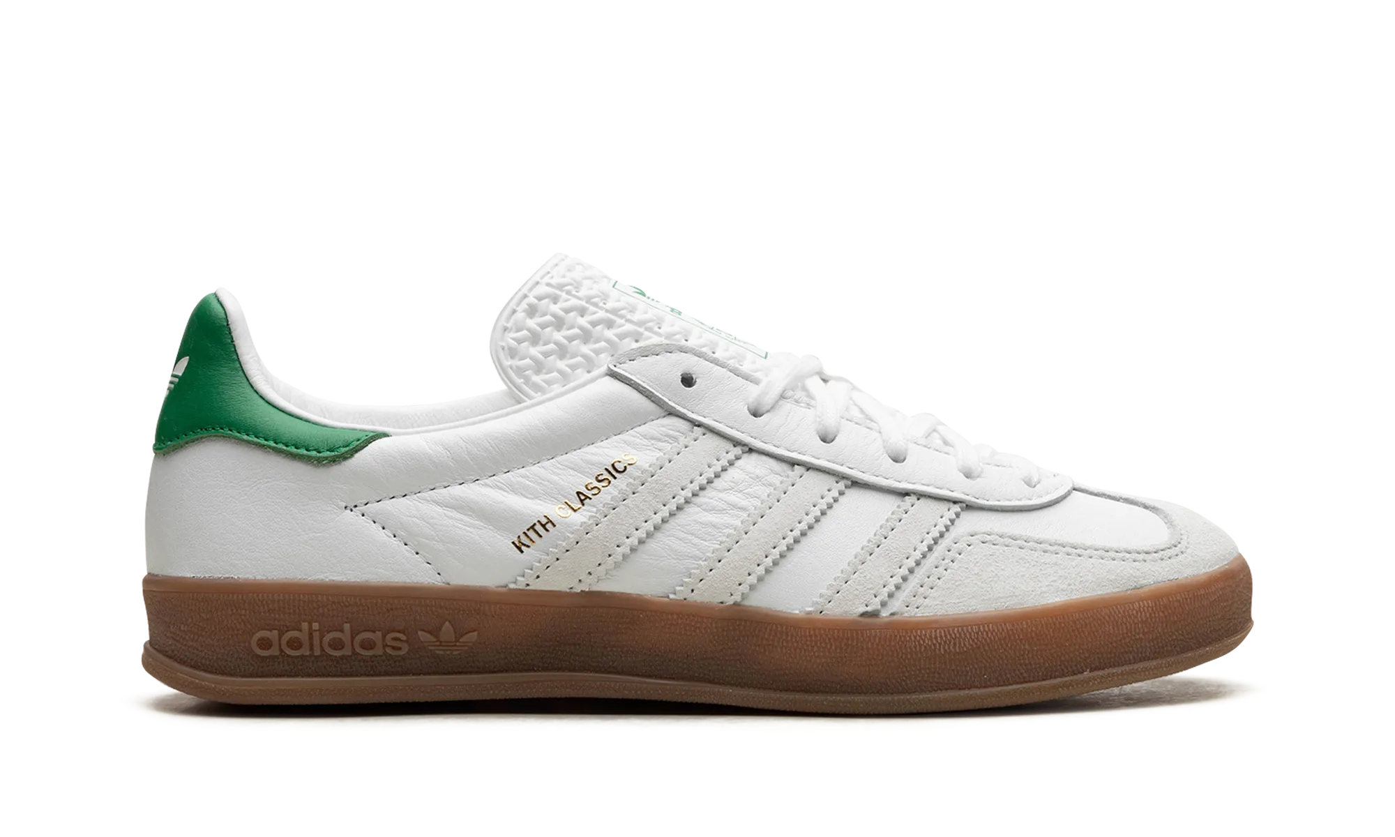 Gazelle Indoor "Kith- White / Green" adidas mesh sneakers for men
