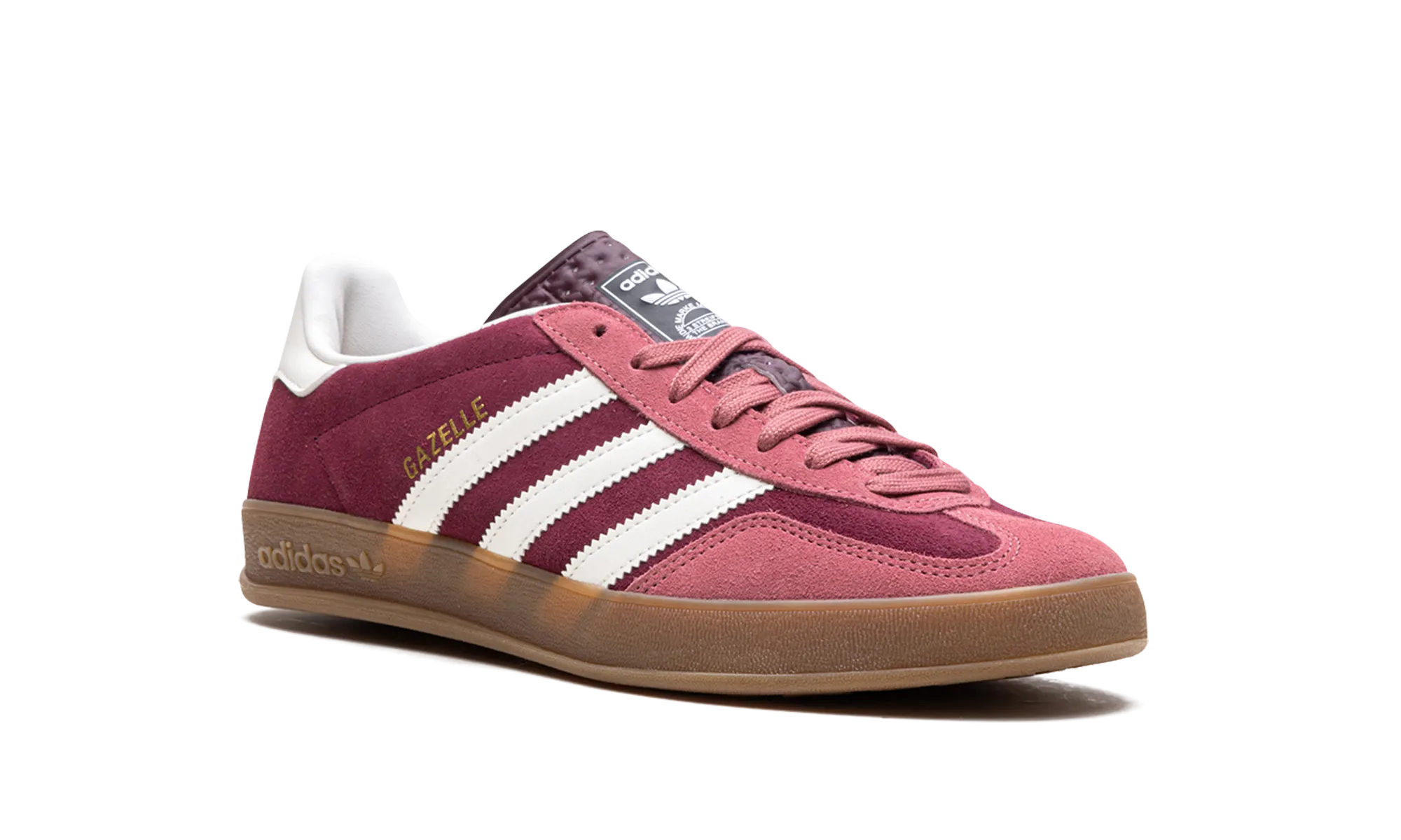 Gazelle Indoor "Maroon" adidas lifestyle mens shoes