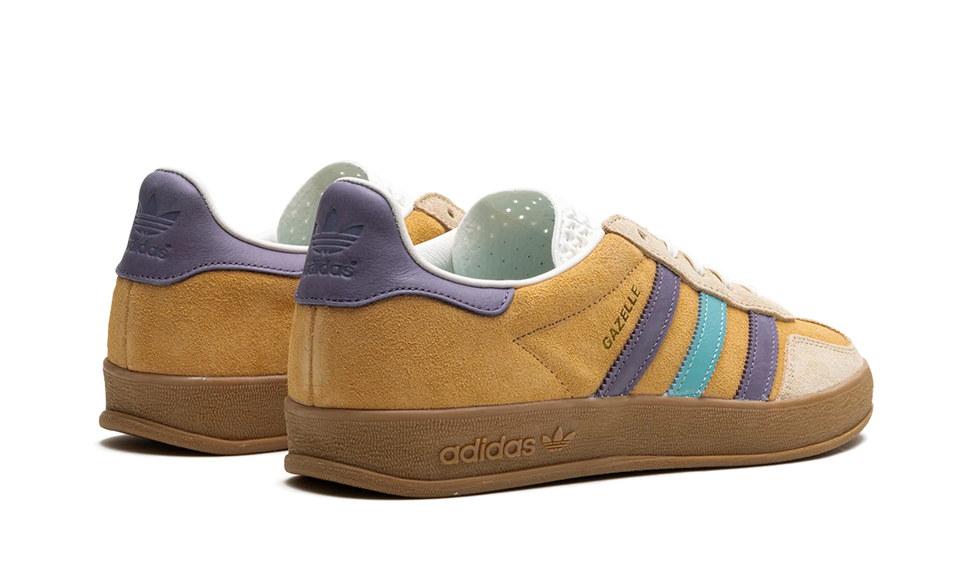 Gazelle Indoor "Orange Purple" adidas mens active shoes