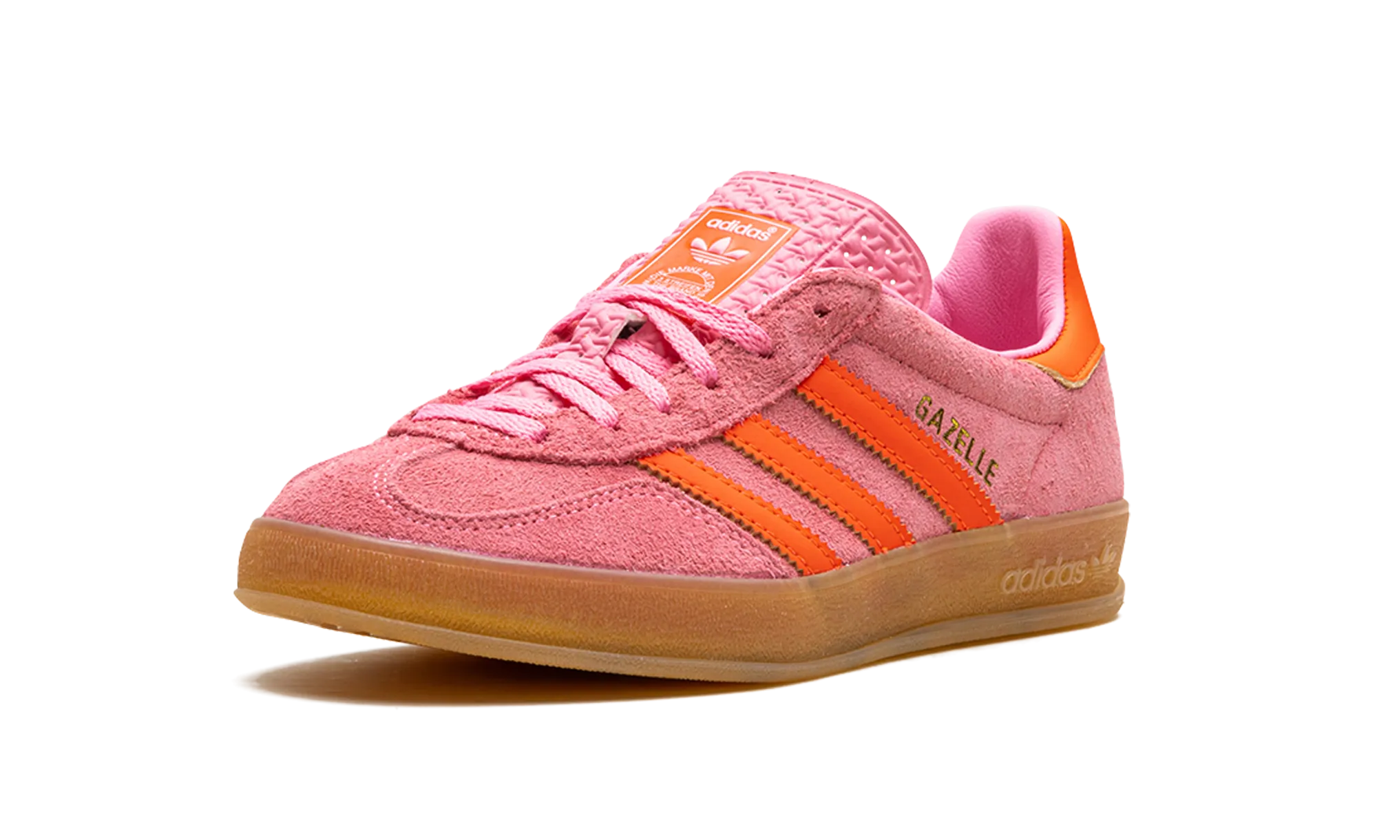 Gazelle Indoor WMNS "Beam Pink" adidas womens workout shoes