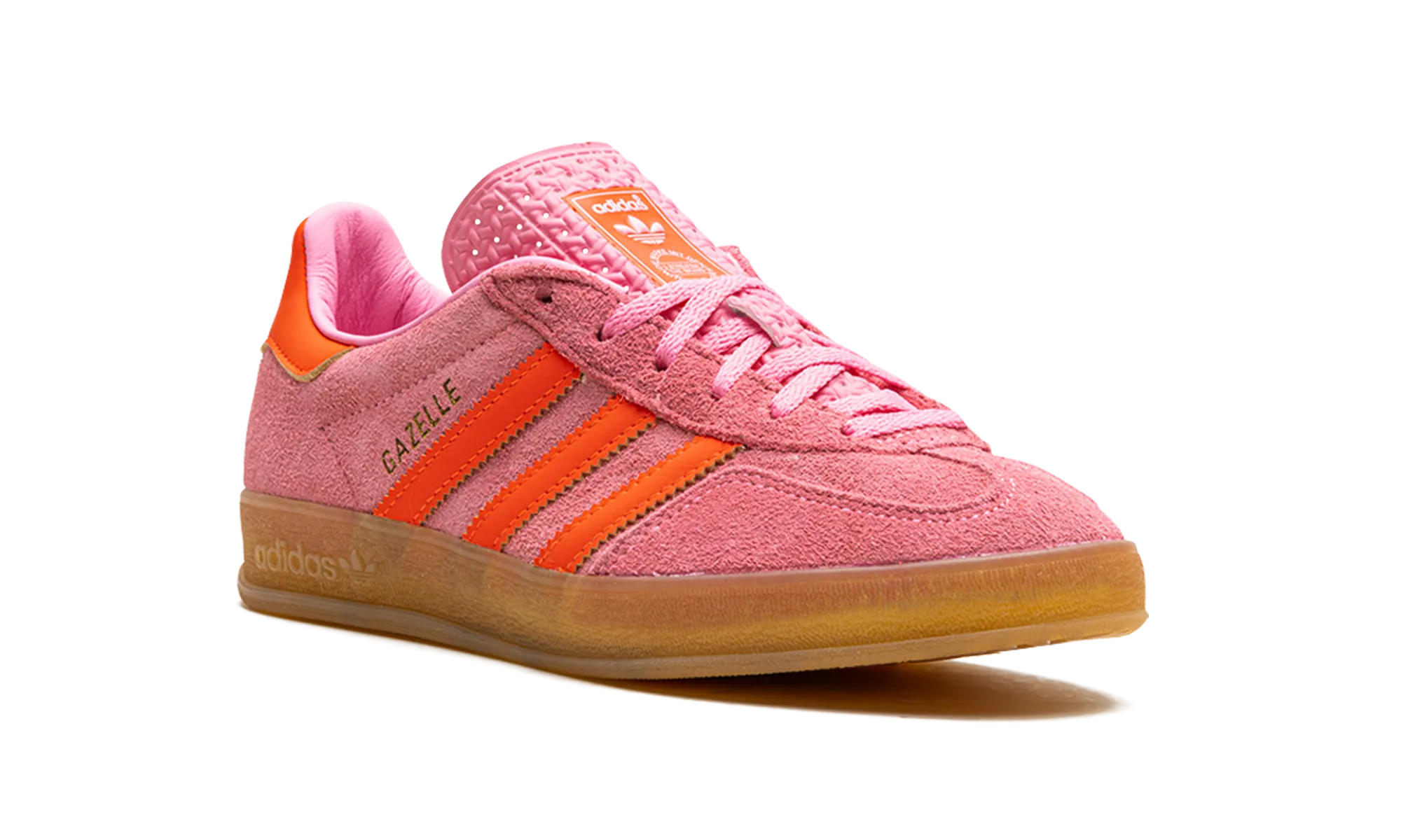 Gazelle Indoor WMNS "Beam Pink" adidas womens workout shoes