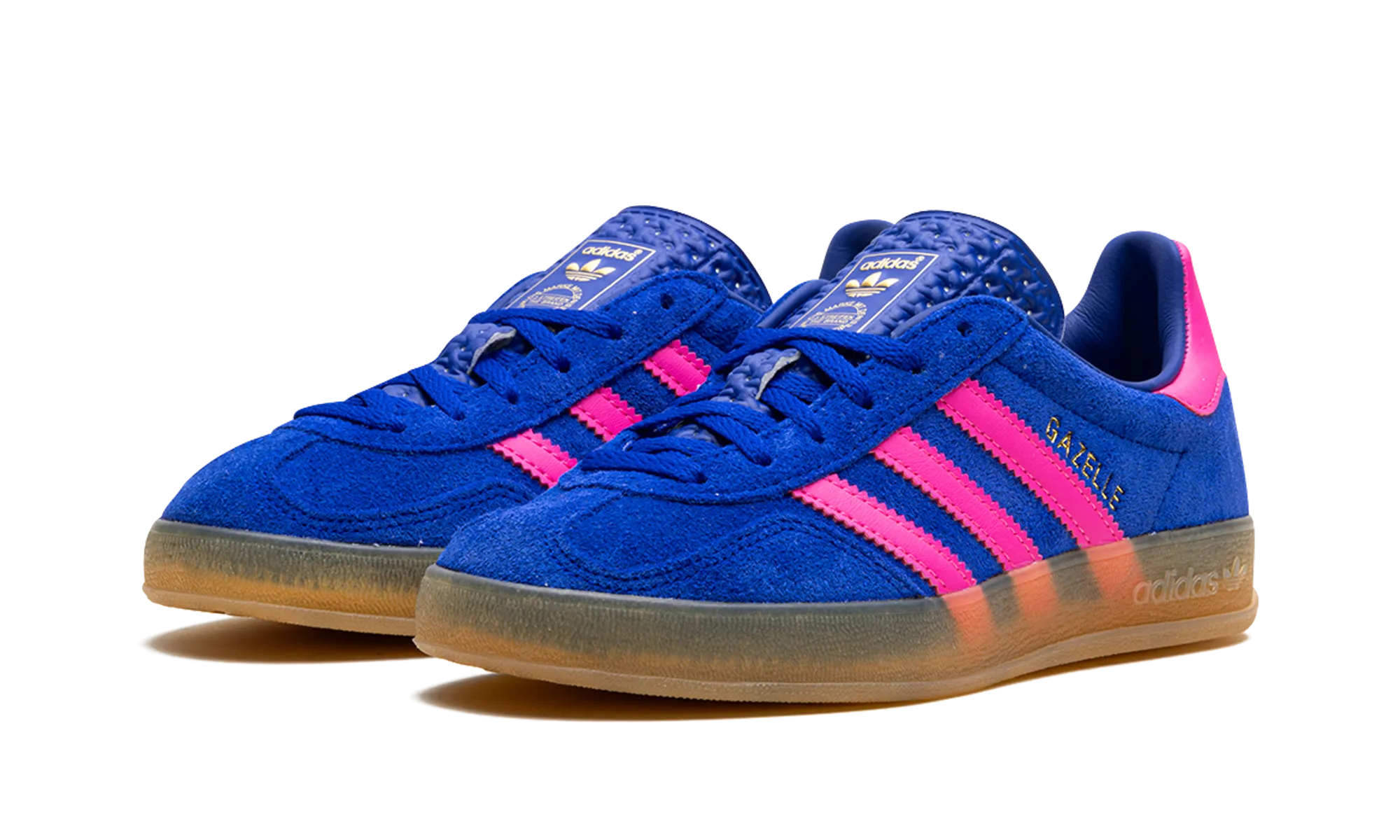 Gazelle Indoor WMNS "Blue Lucid Pink" adidas stylish womens sneakers