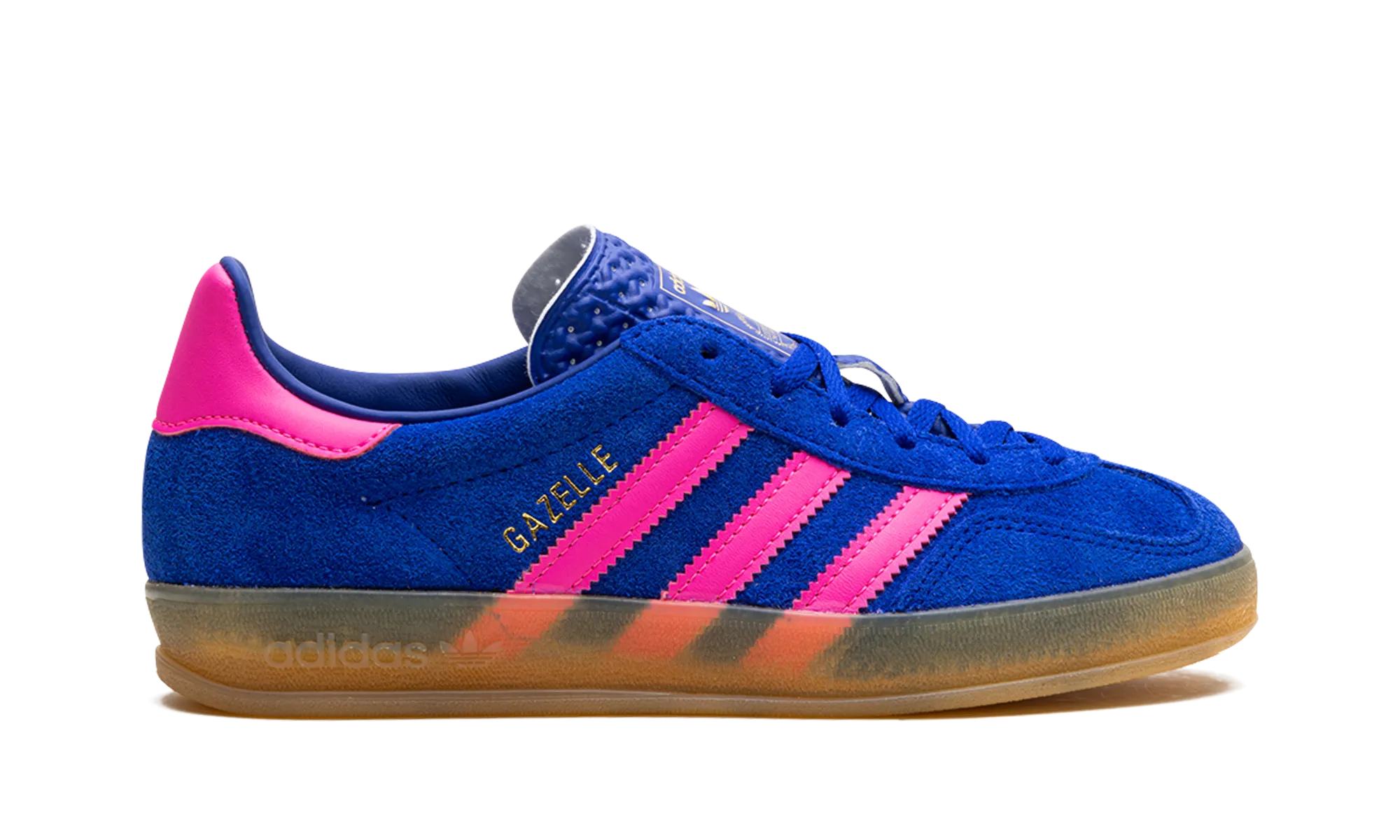 Gazelle Indoor WMNS "Blue Lucid Pink" adidas stylish womens sneakers