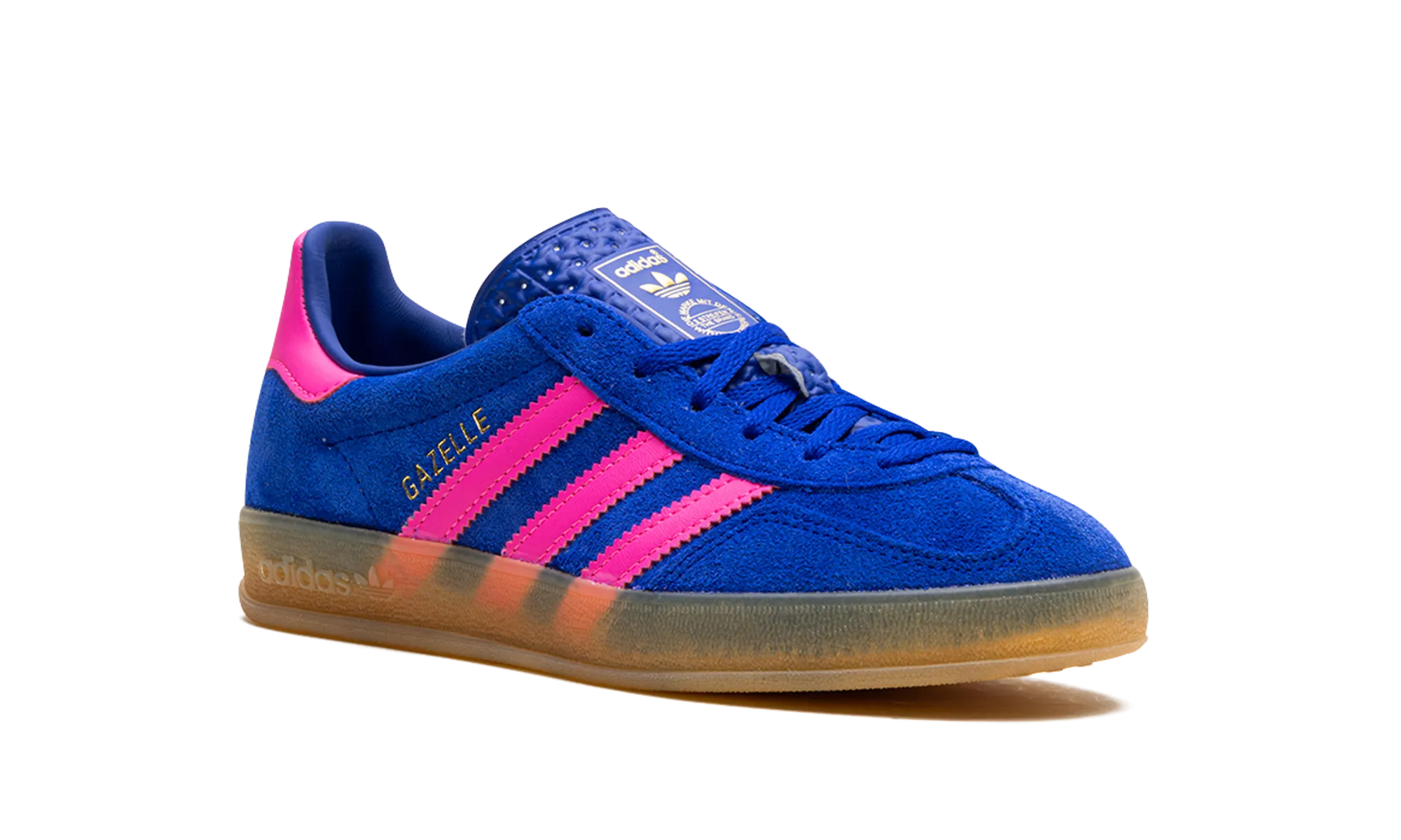 Gazelle Indoor WMNS "Blue Lucid Pink" adidas stylish womens sneakers