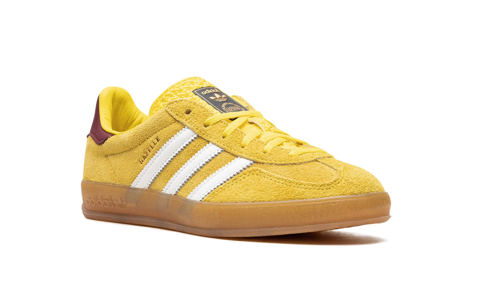 GAZELLE INDOOR WMNS "Bright Yellow" adidas stylish womens sneakers
