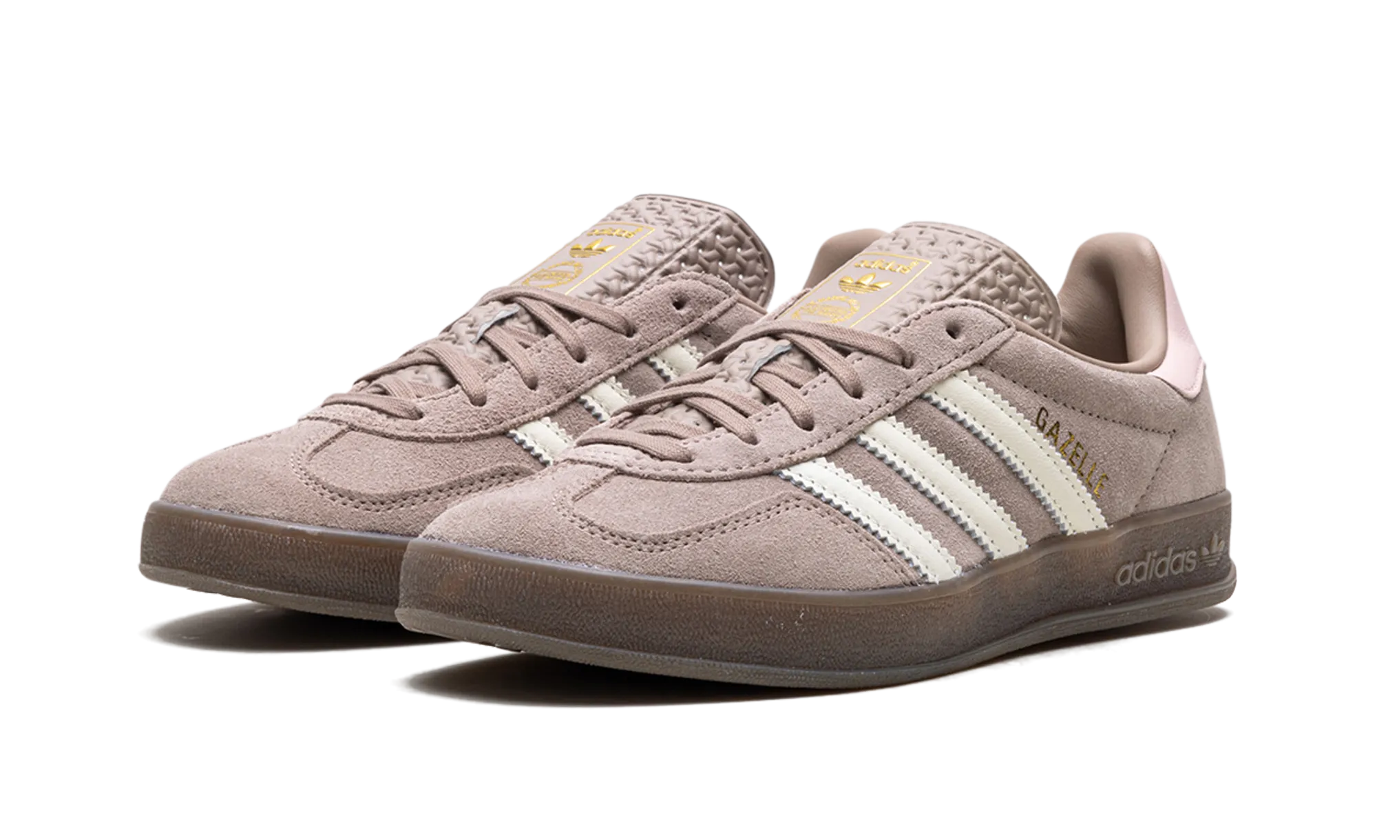 Gazelle Indoor WMNS "Brown Pink" adidas stylish womens sneakers