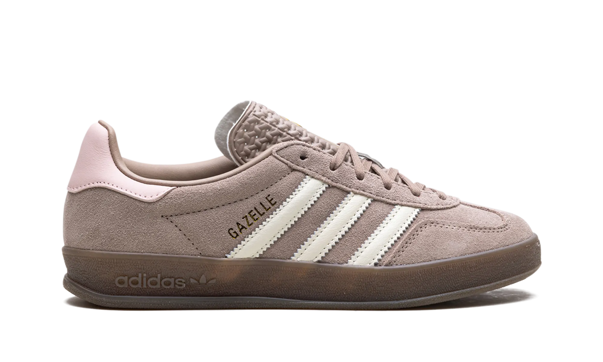Gazelle Indoor WMNS "Brown Pink" adidas stylish womens sneakers