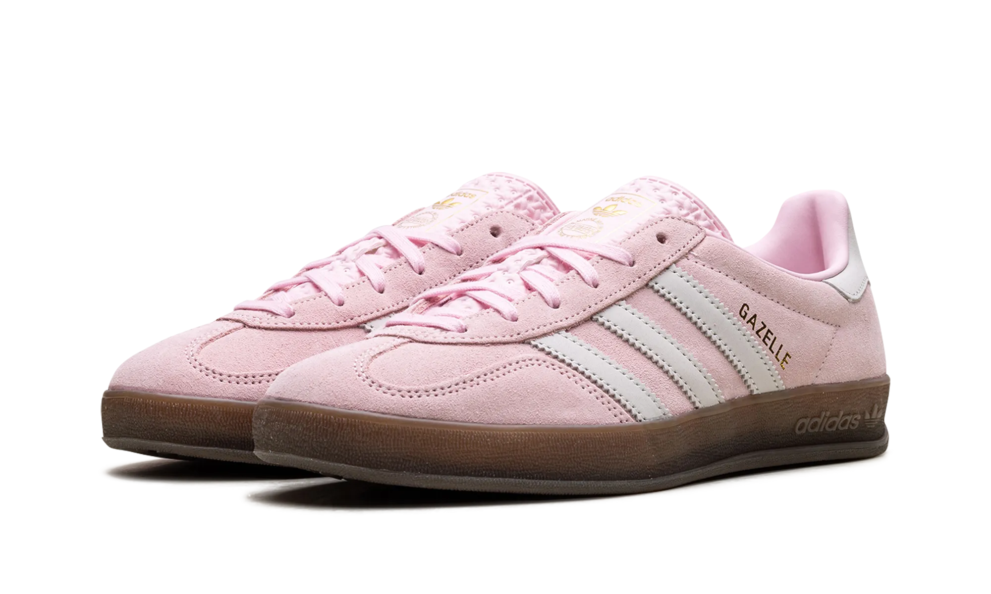 Gazelle Indoor WMNS "Clear Pink Off White" adidas stylish womens sneakers
