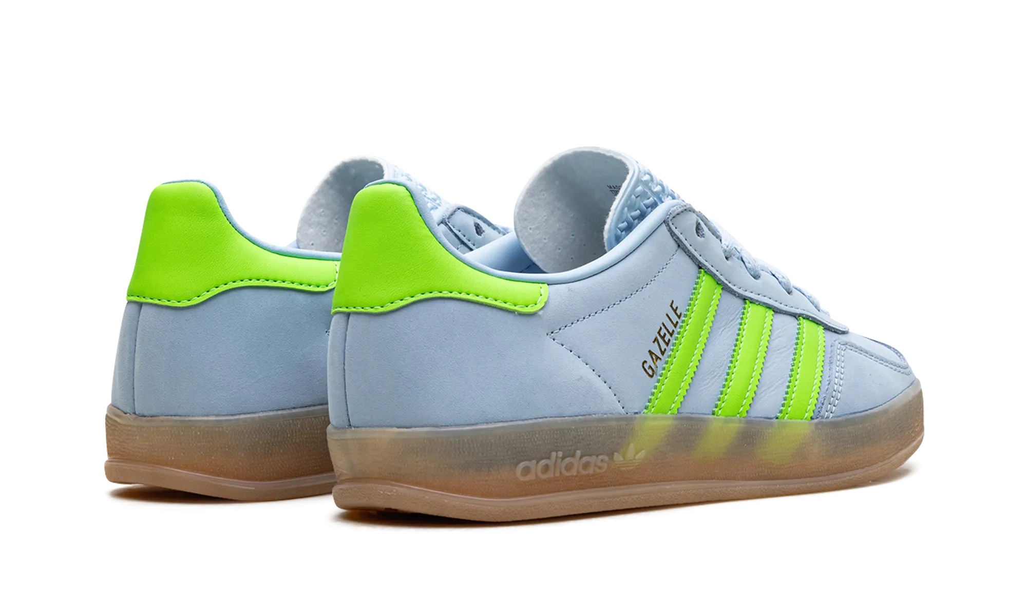 Gazelle Indoor WMNS "Clear Sky Solar Green" adidas stylish womens sneakers