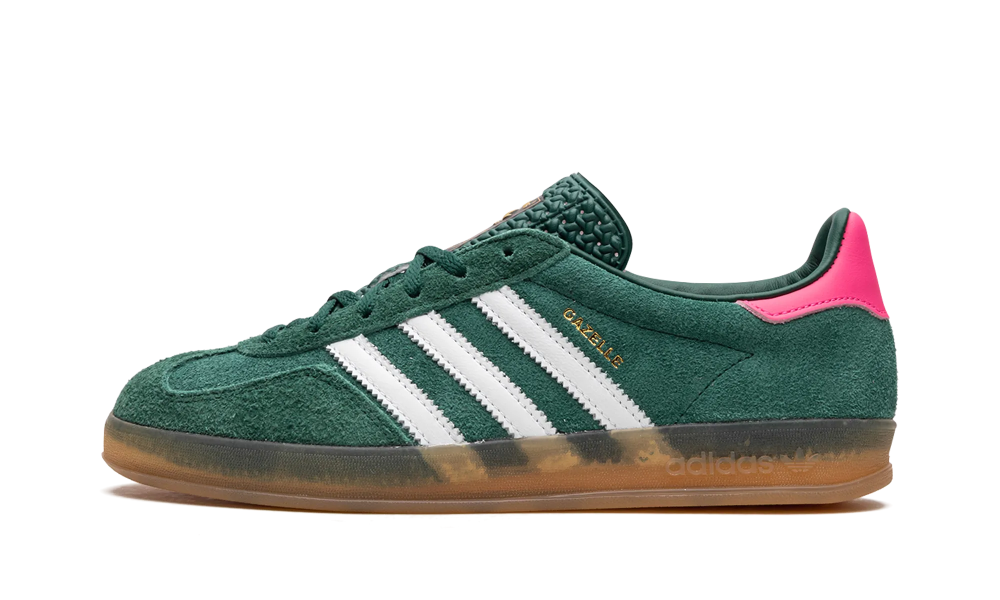 GAZELLE INDOOR WMNS "Collegiate Green / Lucid Pink" Adidas Women's styles