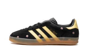 Gazelle Indoor WMNS "Core Black Almost Yellow Floral" Adidas Women's shoes