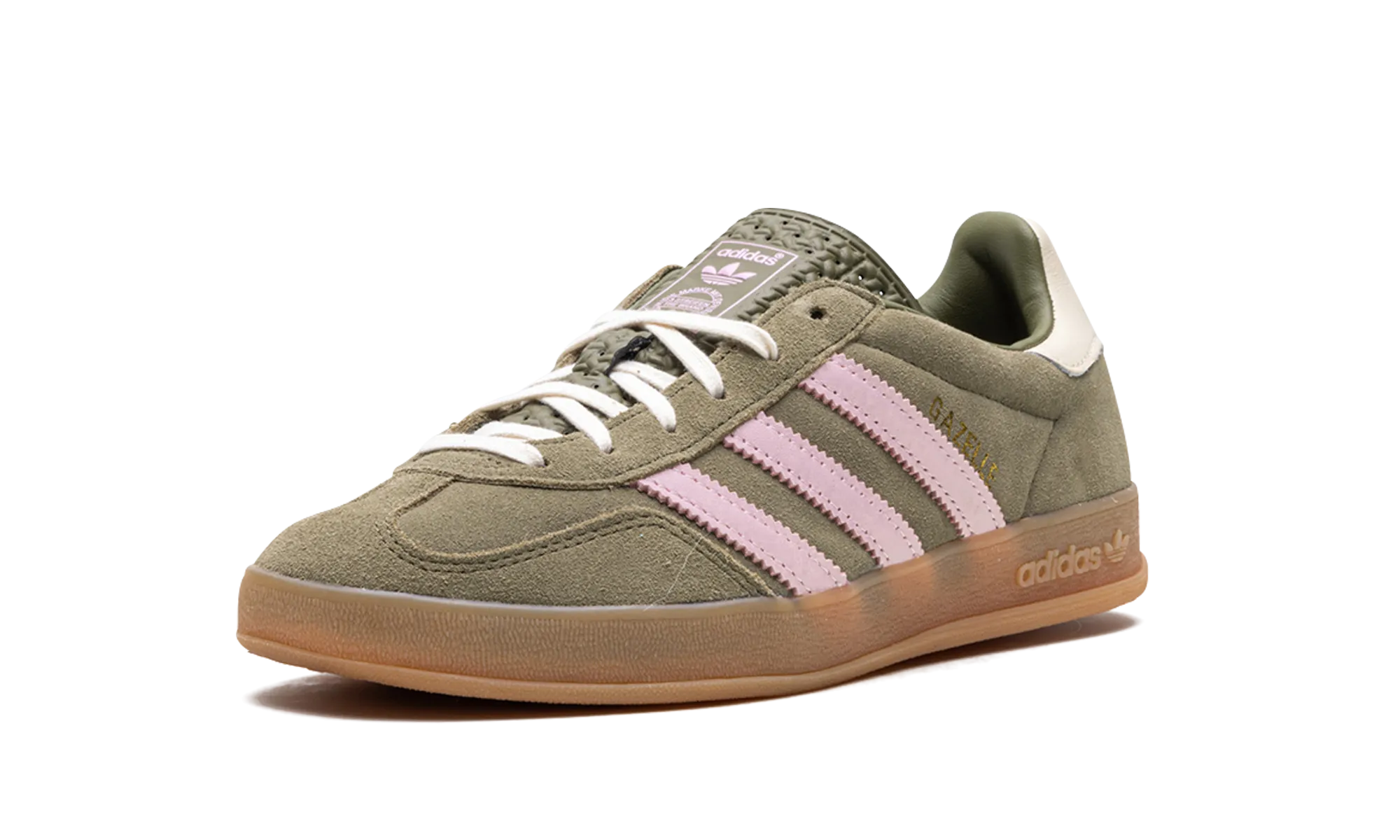 Gazelle Indoor WMNS "Focus Olive" adidas stylish womens sneakers