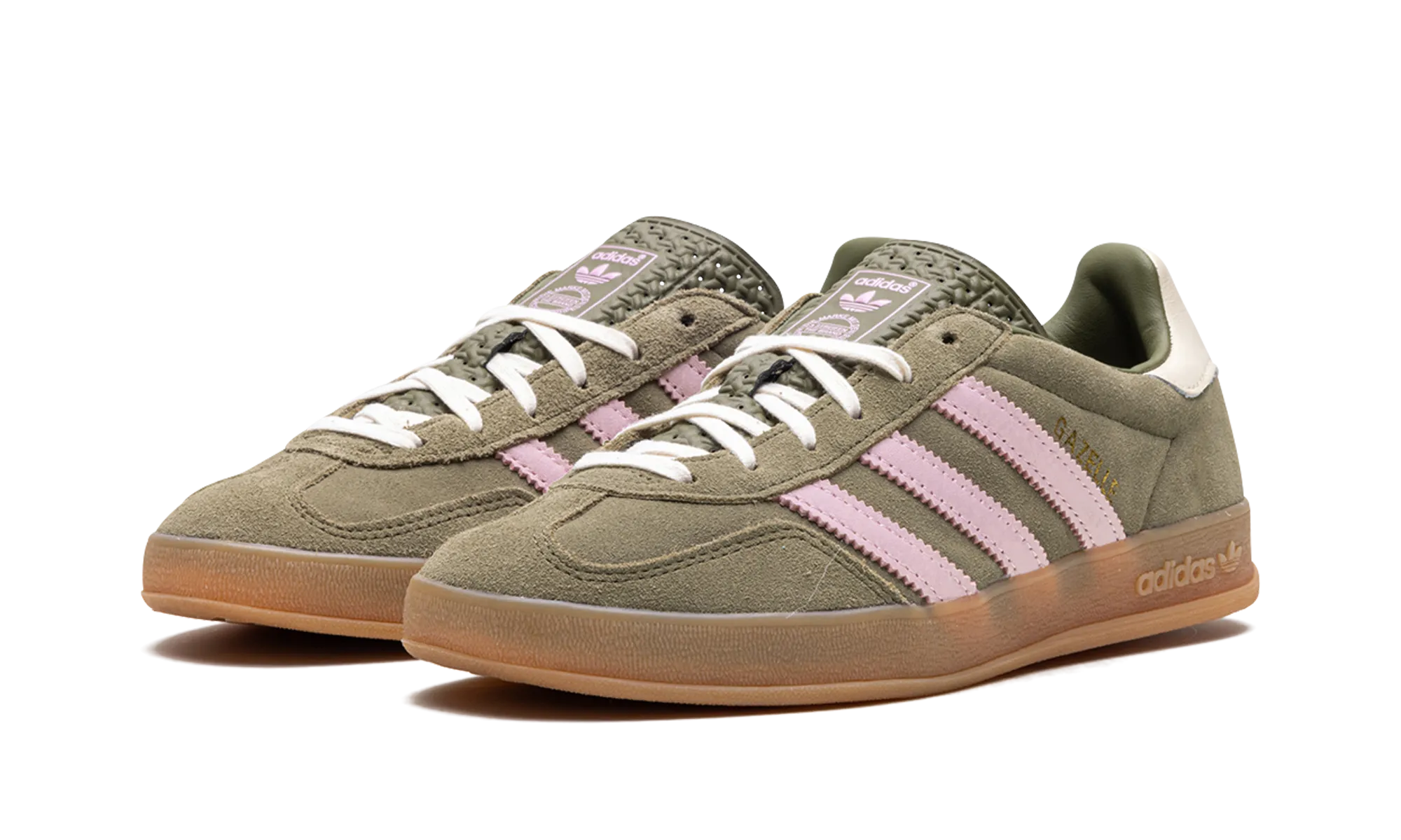 Gazelle Indoor WMNS "Focus Olive" adidas stylish womens sneakers