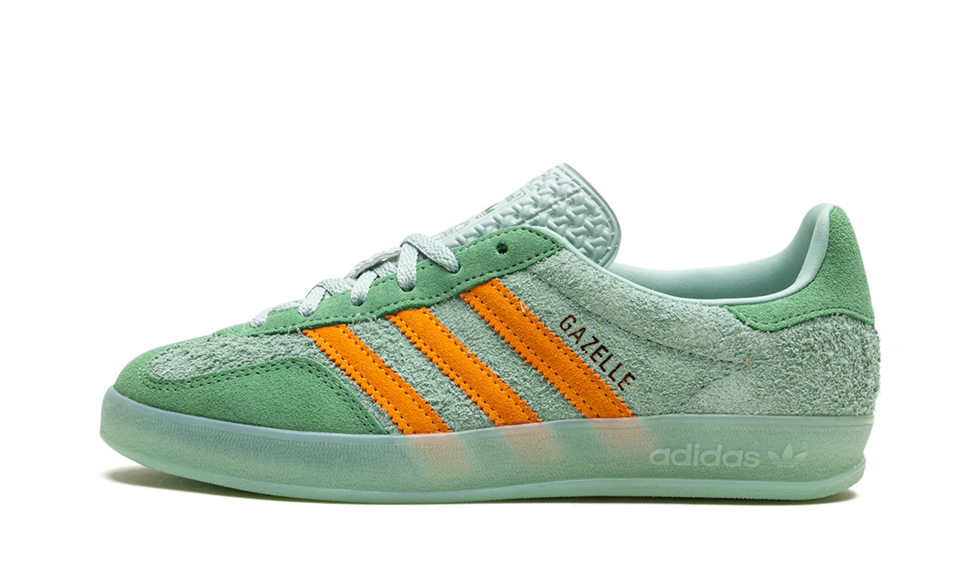 Gazelle Indoor WMNS "Hazy Green Crew Yellow" Adidas Women's shoes