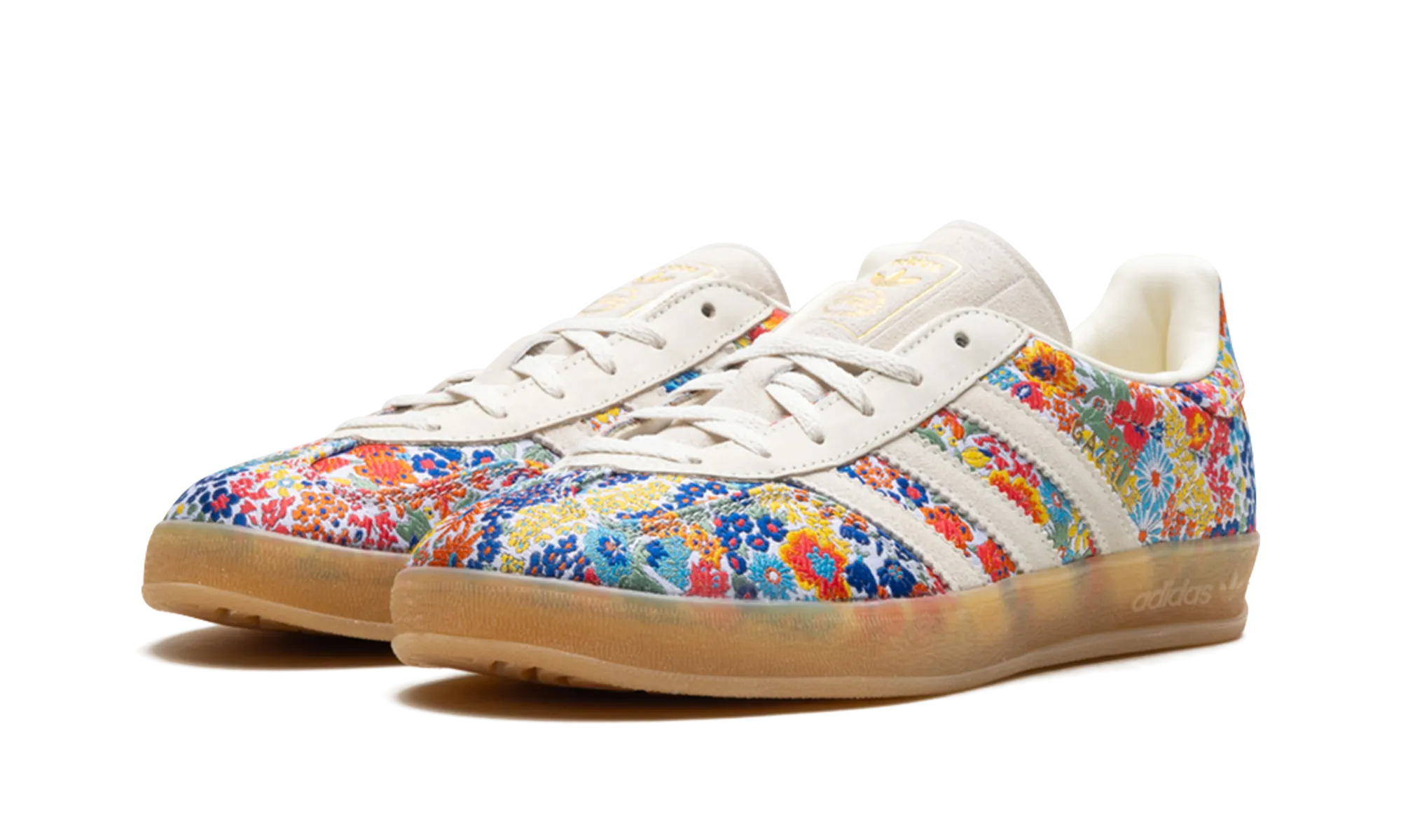 Gazelle Indoor WMNS "Liberty London - Floral Embroidery" adidas stylish womens sneakers