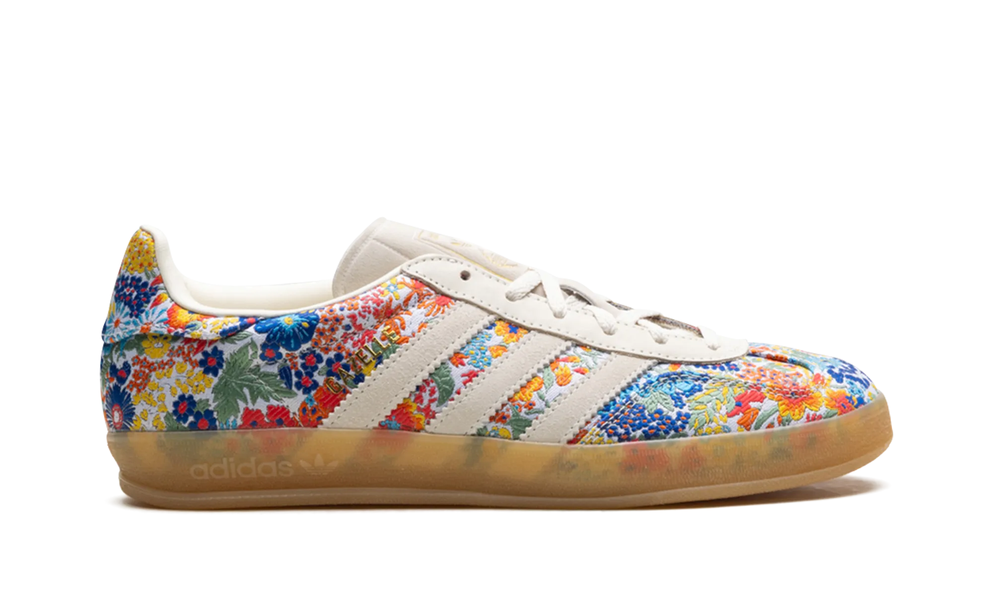 Gazelle Indoor WMNS "Liberty London - Floral Embroidery" adidas stylish womens sneakers