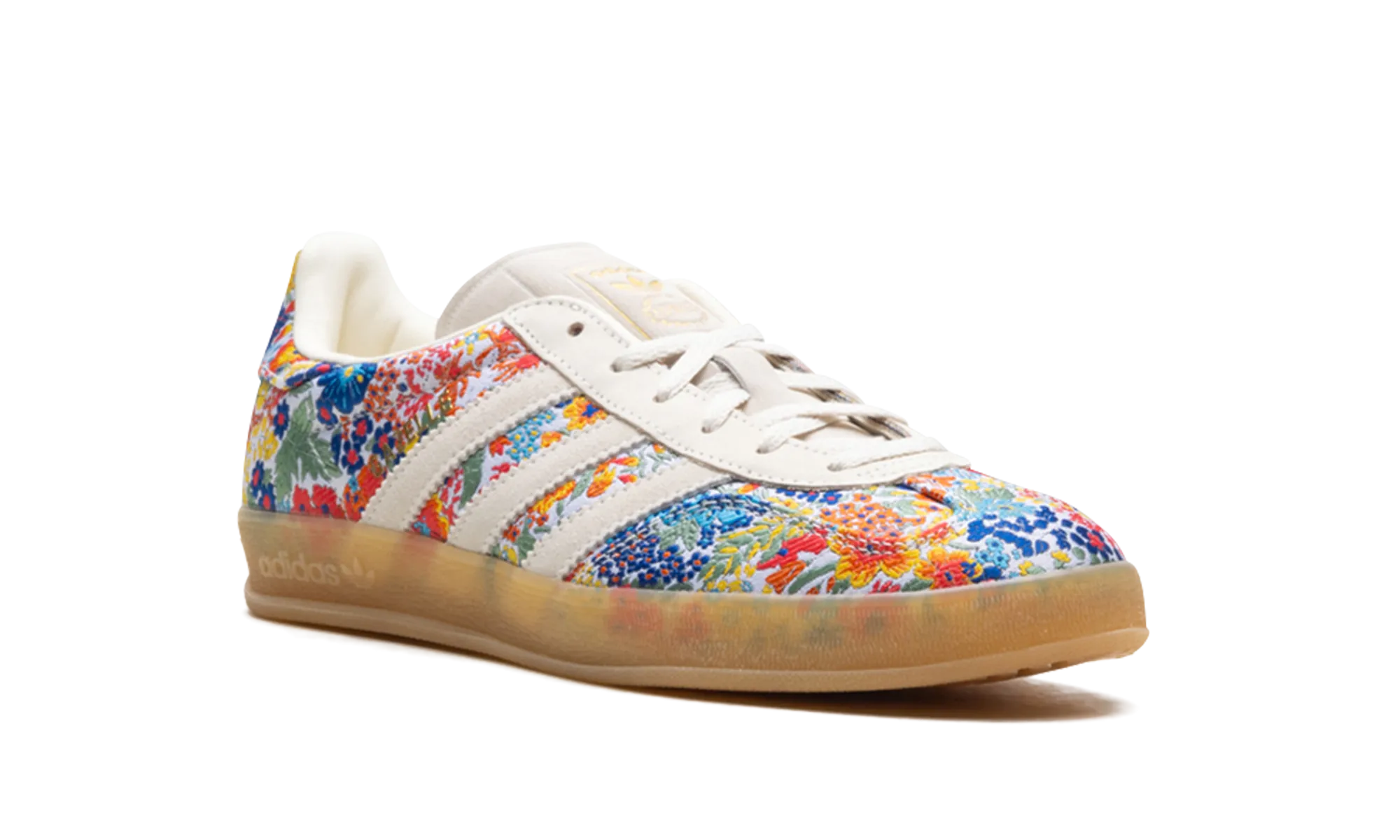 Gazelle Indoor WMNS "Liberty London - Floral Embroidery" adidas stylish womens sneakers
