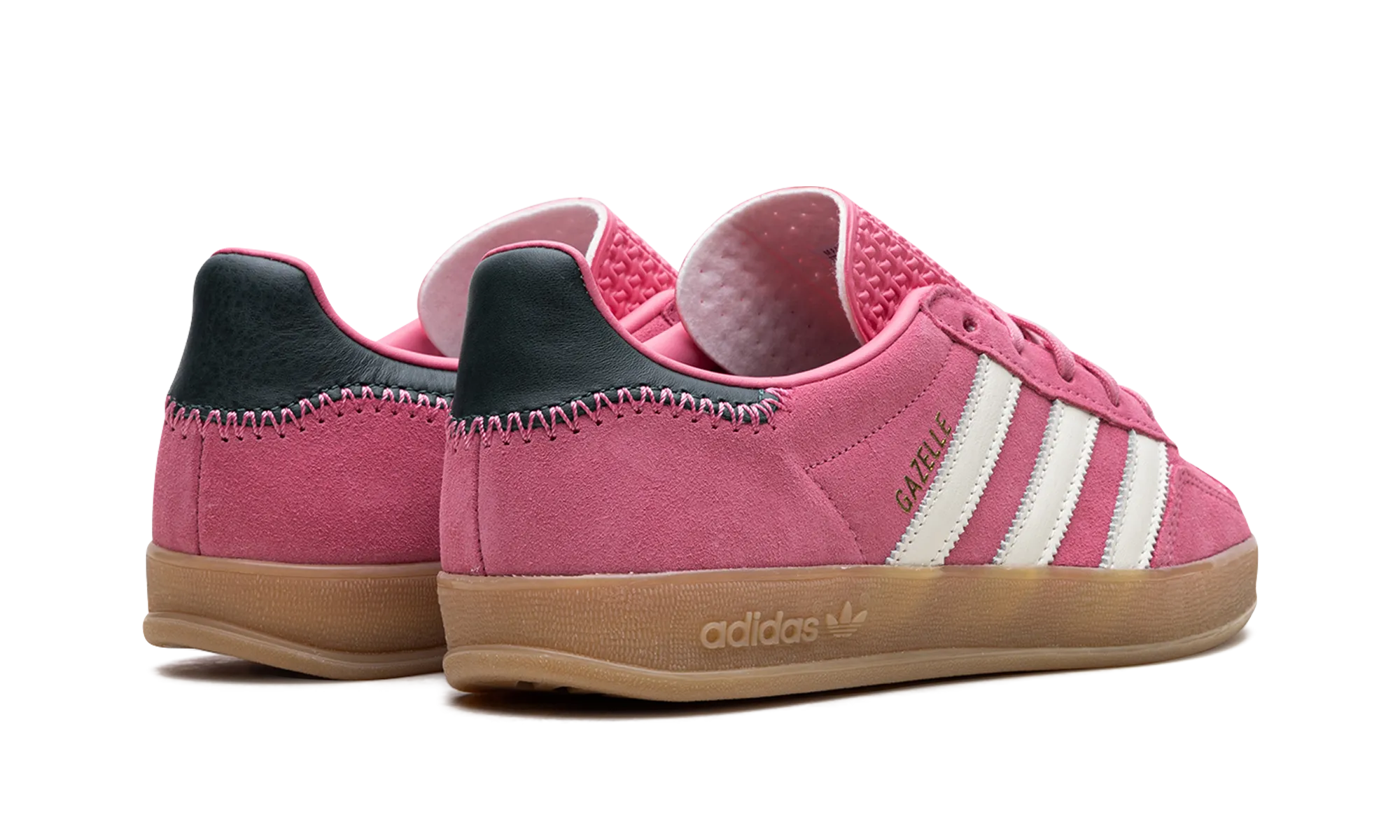 Gazelle Indoor WMNS "Rose Tone Collegiate Green" adidas stylish womens sneakers