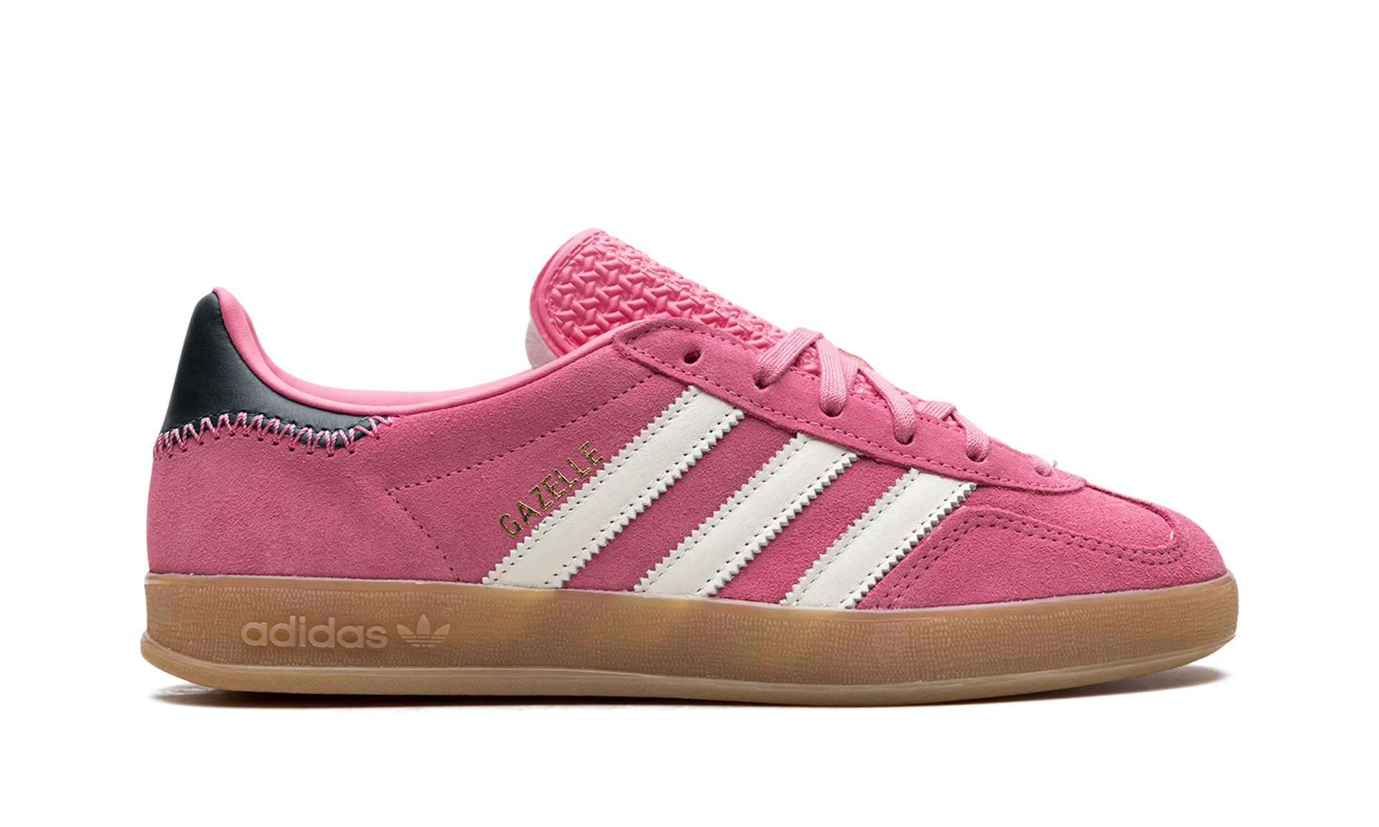 Gazelle Indoor WMNS "Rose Tone Collegiate Green" adidas stylish womens sneakers