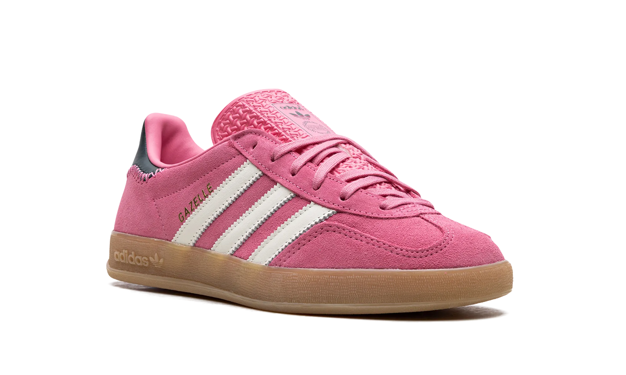 Gazelle Indoor WMNS "Rose Tone Collegiate Green" adidas stylish womens sneakers