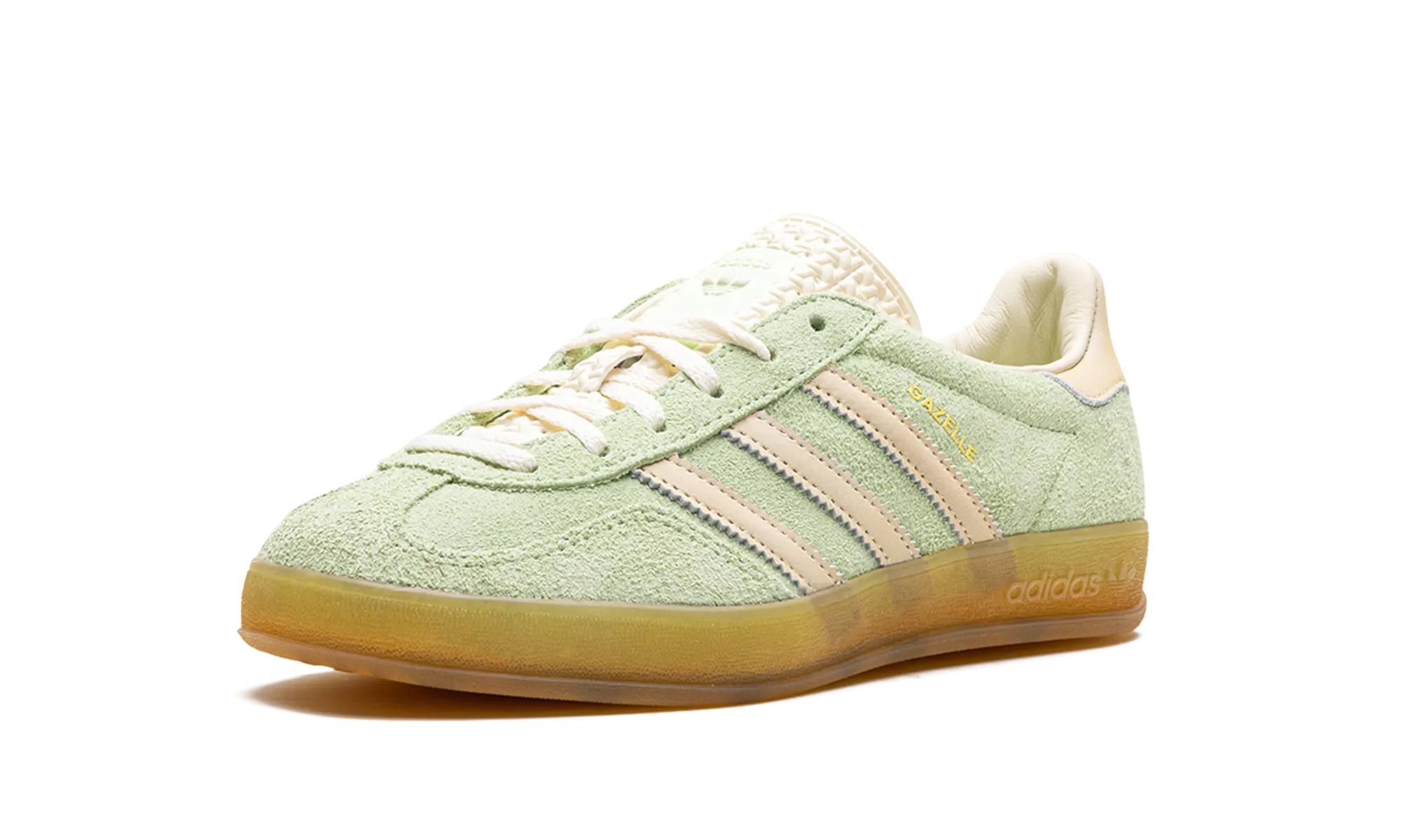 GAZELLE INDOOR WMNS "Semi Green Spark" adidas stylish womens sneakers