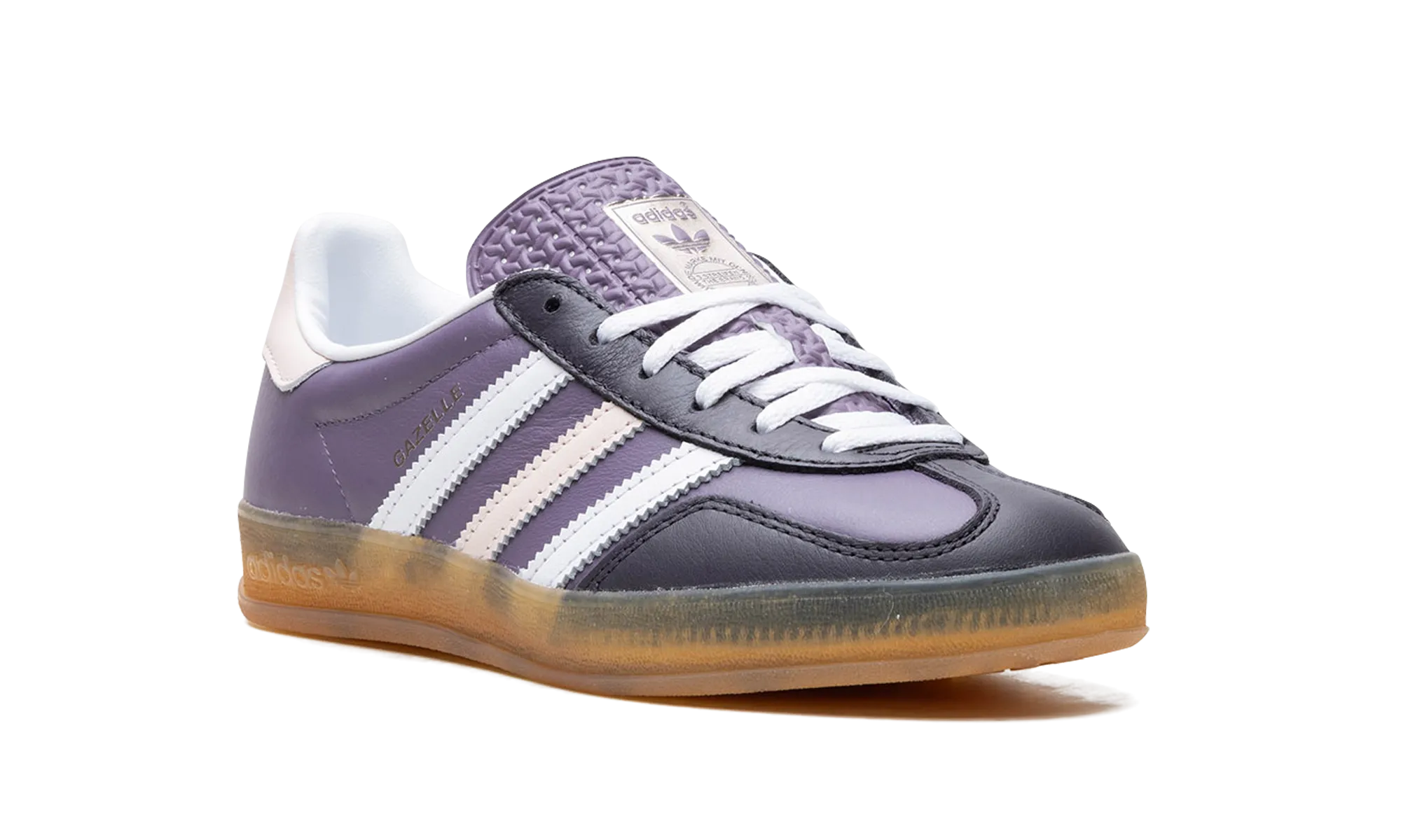 Gazelle Indoor WMNS "Shadow Violet Wonder Quartz" adidas womens workout shoes