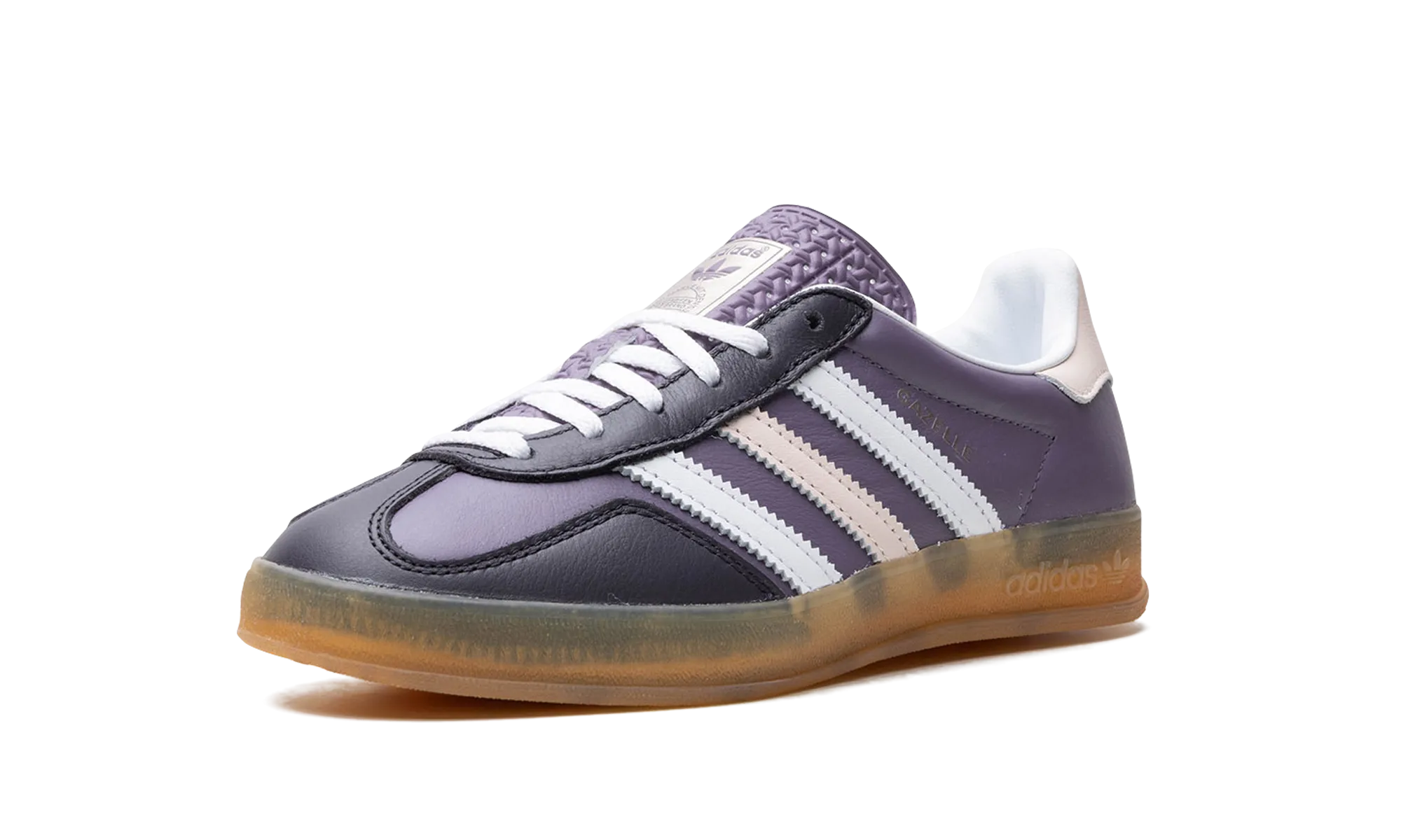 Gazelle Indoor WMNS "Shadow Violet Wonder Quartz" adidas womens workout shoes
