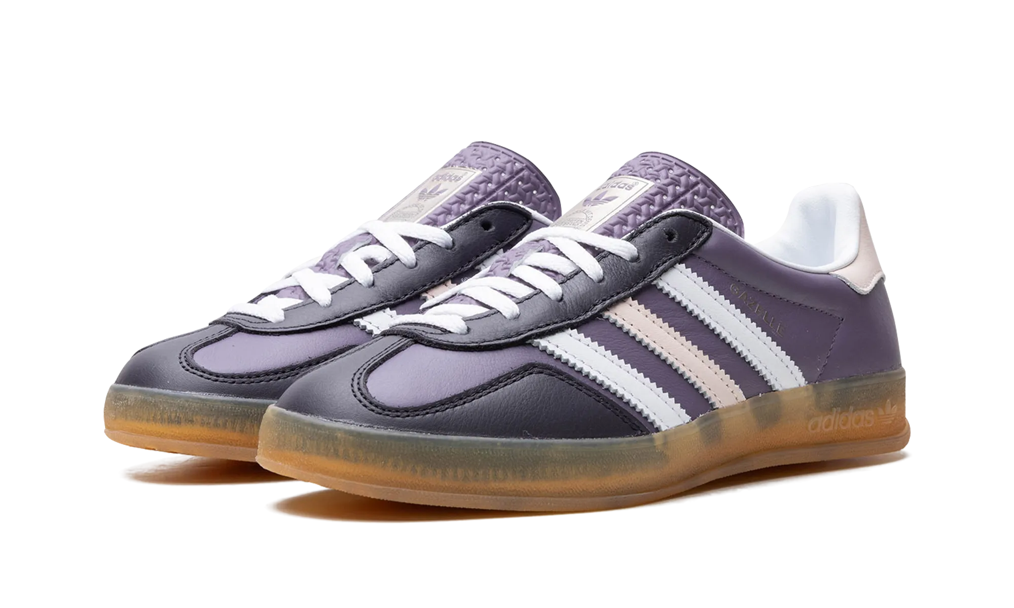 Gazelle Indoor WMNS "Shadow Violet Wonder Quartz" adidas womens workout shoes
