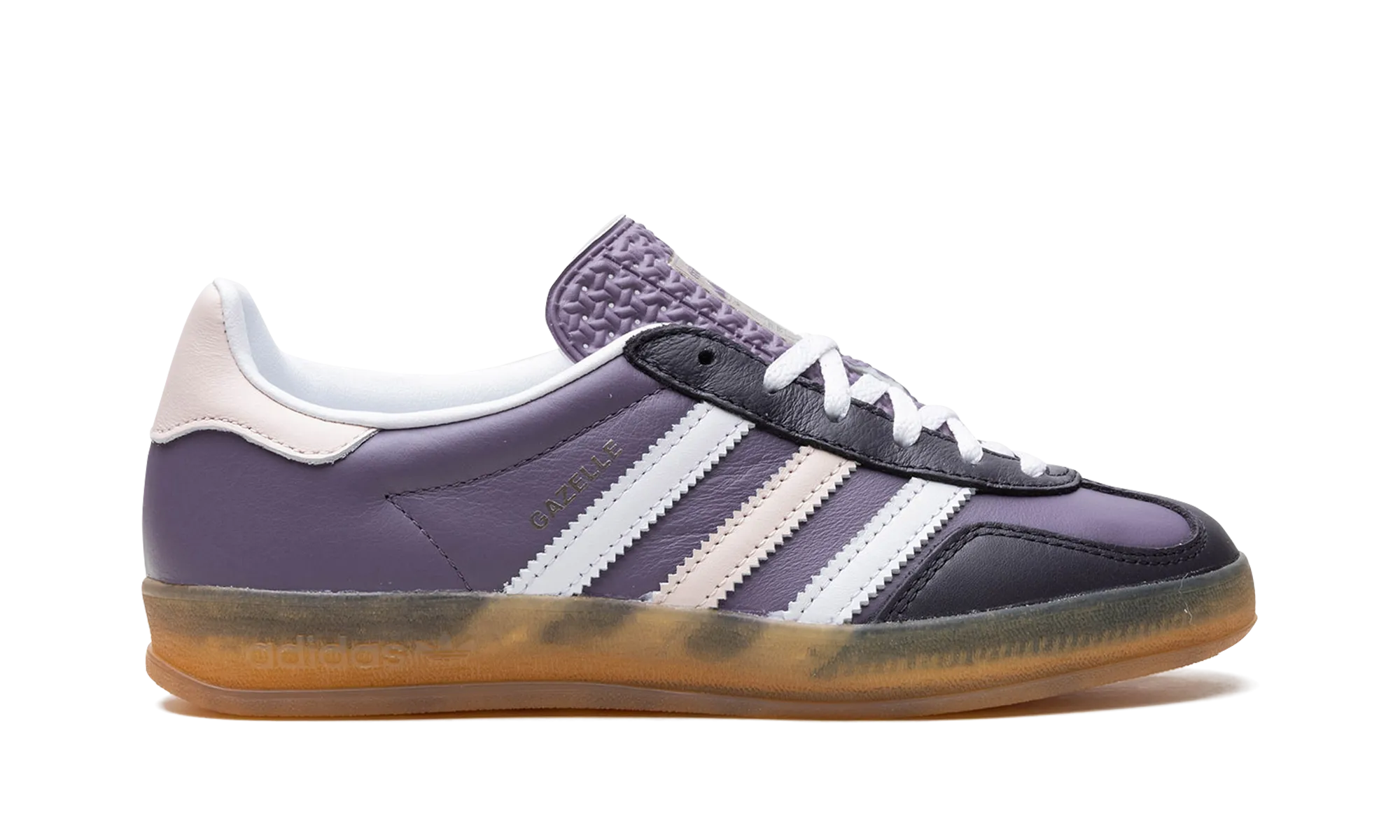 Gazelle Indoor WMNS "Shadow Violet Wonder Quartz" adidas womens workout shoes