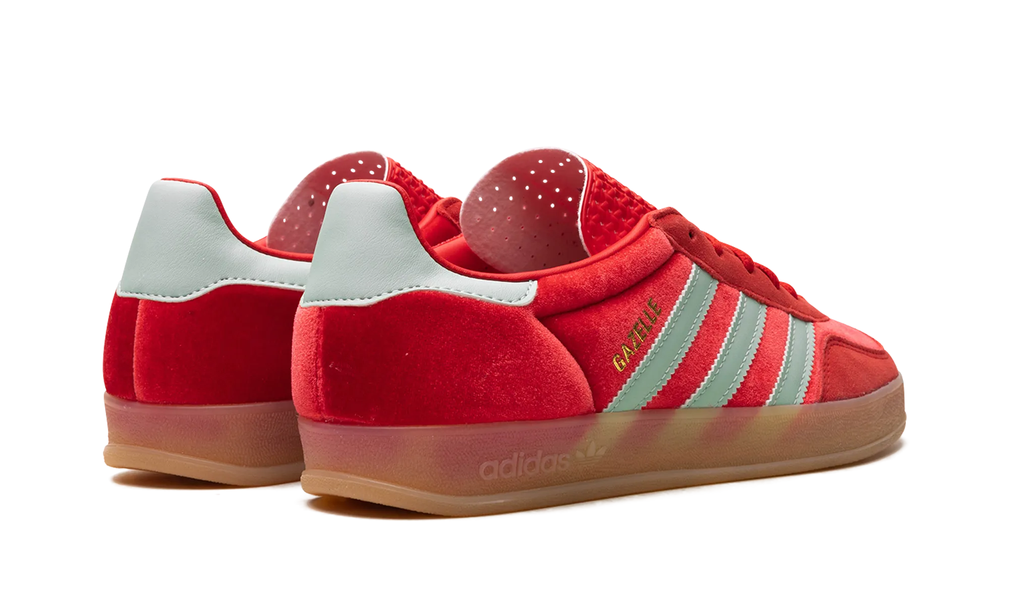 Gazelle Indoor WMNS "Velvet Pack - Better Scarlet" adidas womens workout shoes
