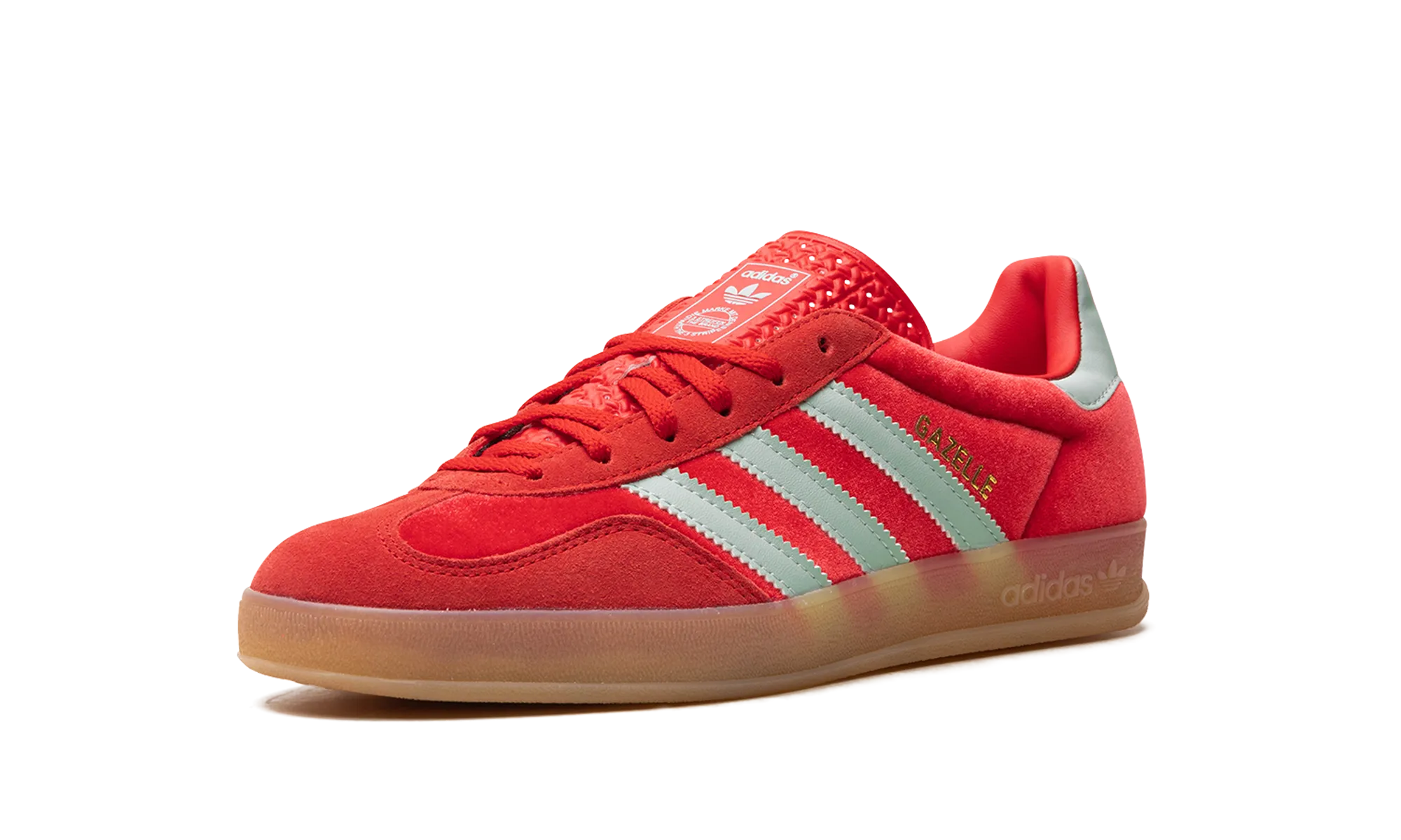 Gazelle Indoor WMNS "Velvet Pack - Better Scarlet" adidas womens workout shoes