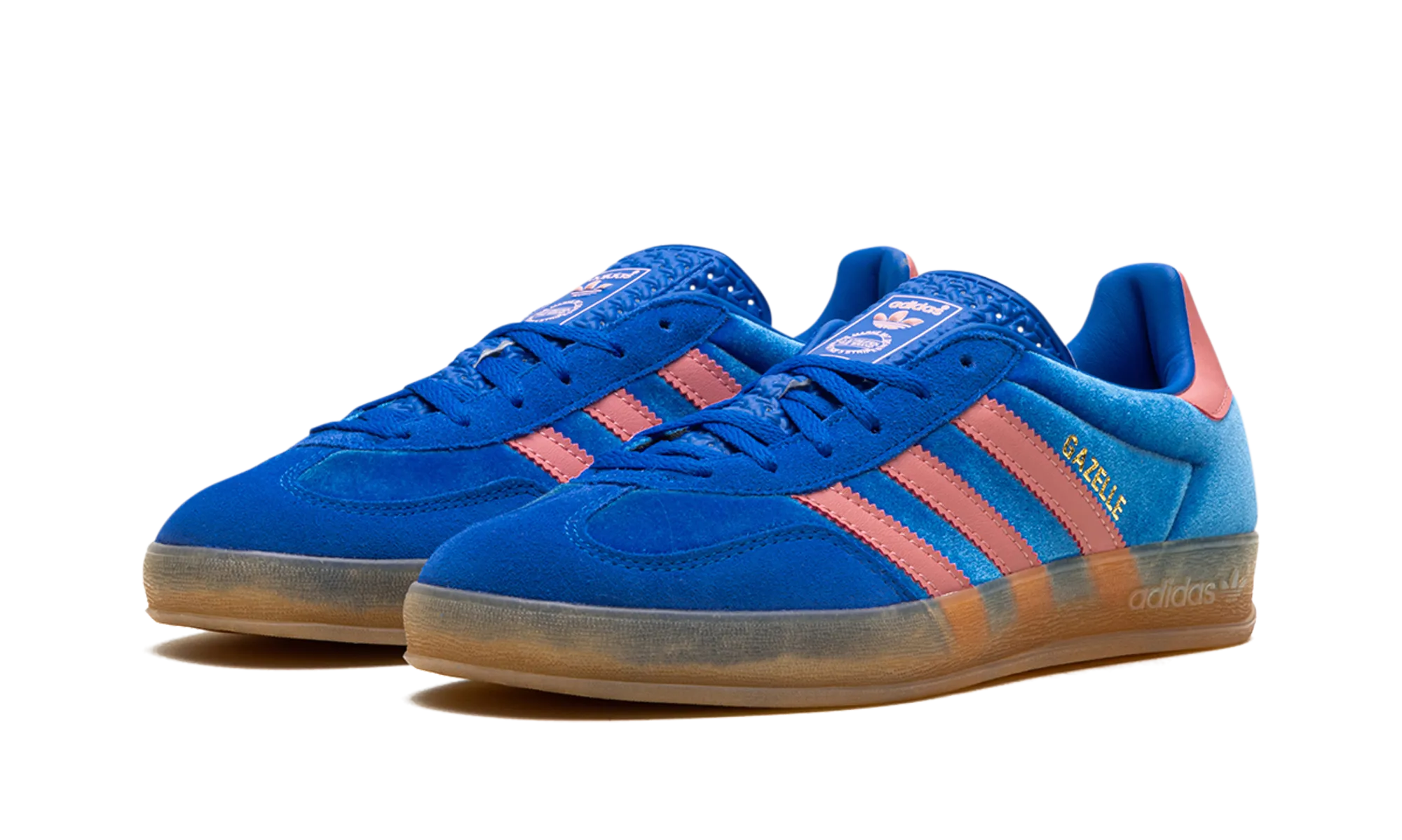 Gazelle Indoor WMNS "Velvet Pack - Blue" adidas stylish womens sneakers