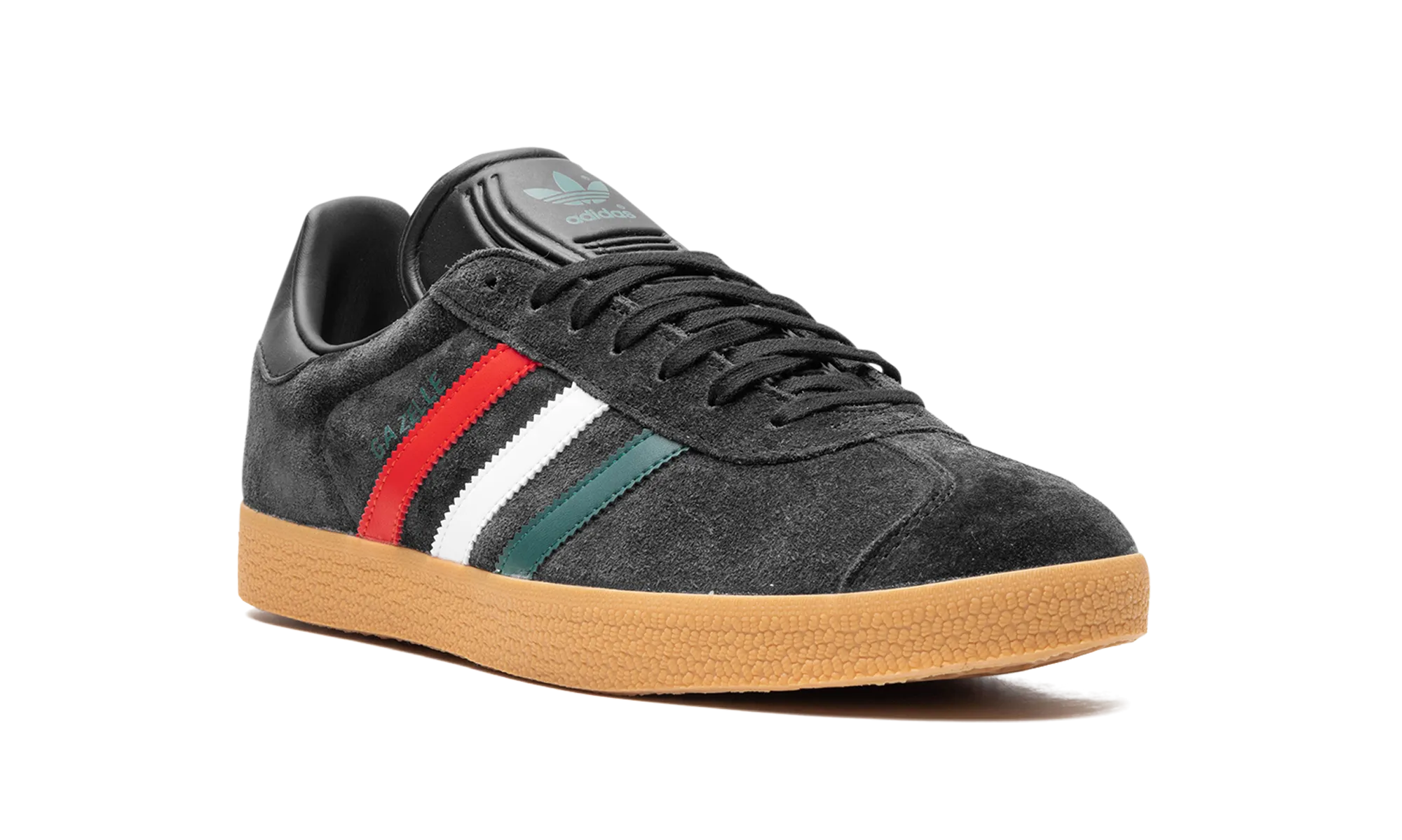Gazelle "Black / Red / Green" adidas mens active shoes