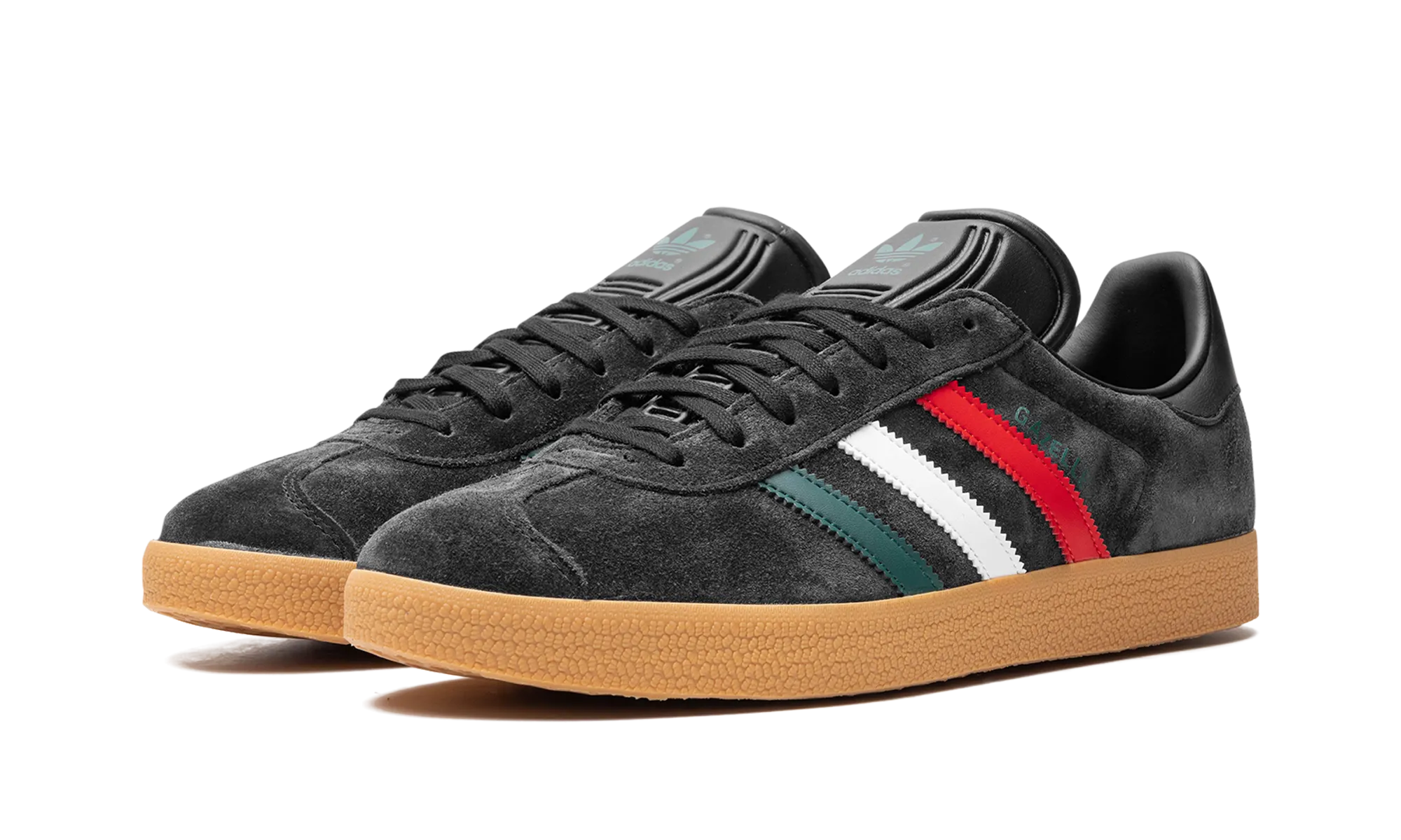 Gazelle "Black / Red / Green" adidas mens active shoes