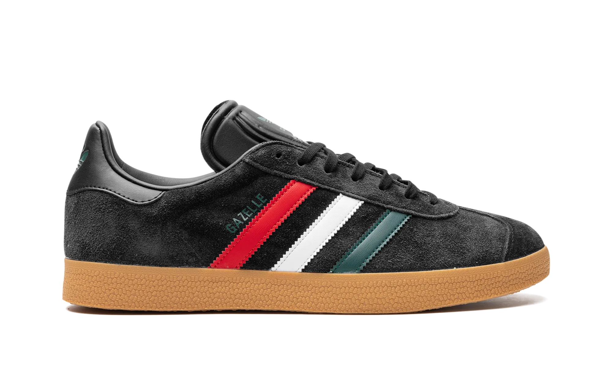 Gazelle "Black / Red / Green" adidas mens active shoes
