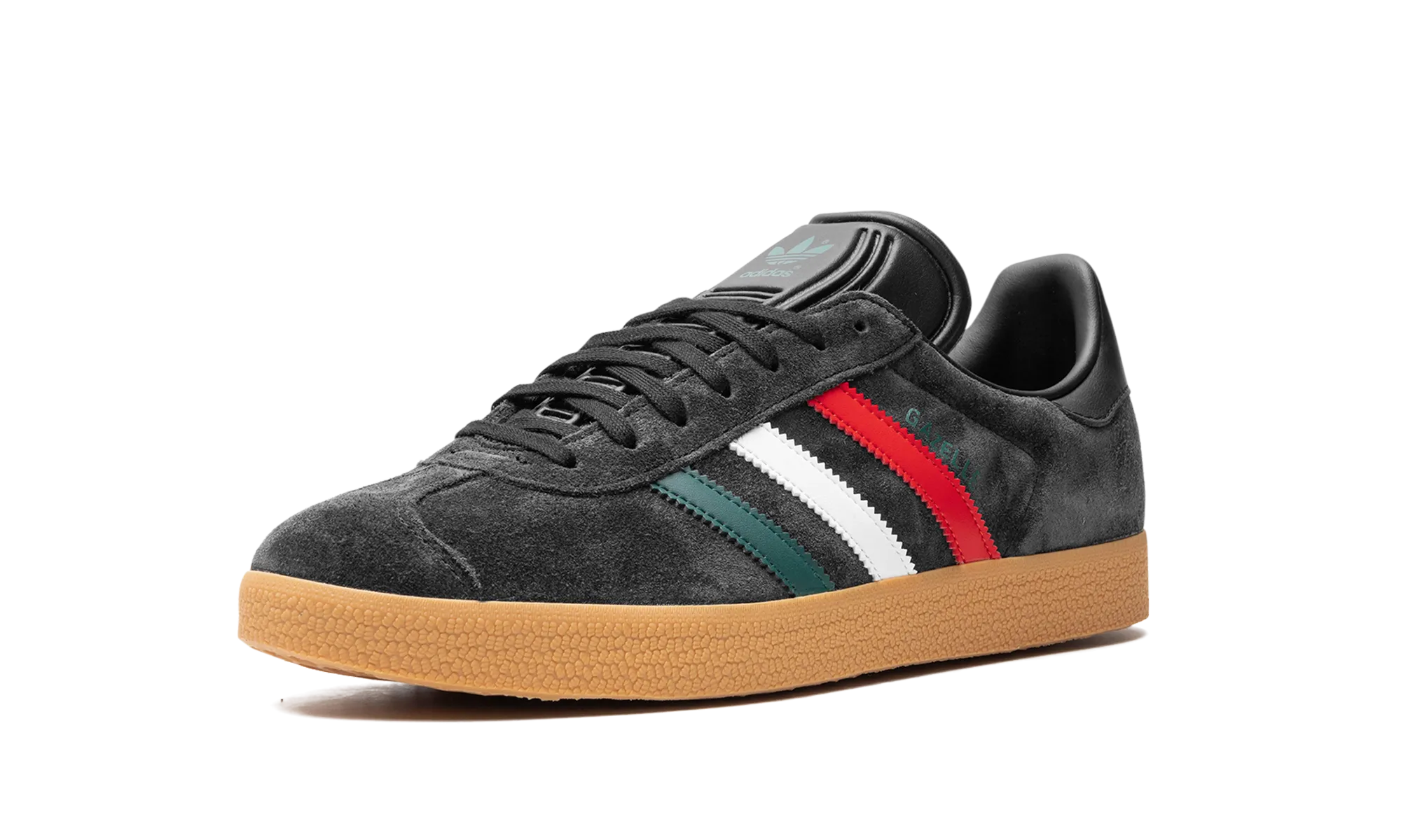 Gazelle "Black / Red / Green" adidas mens active shoes