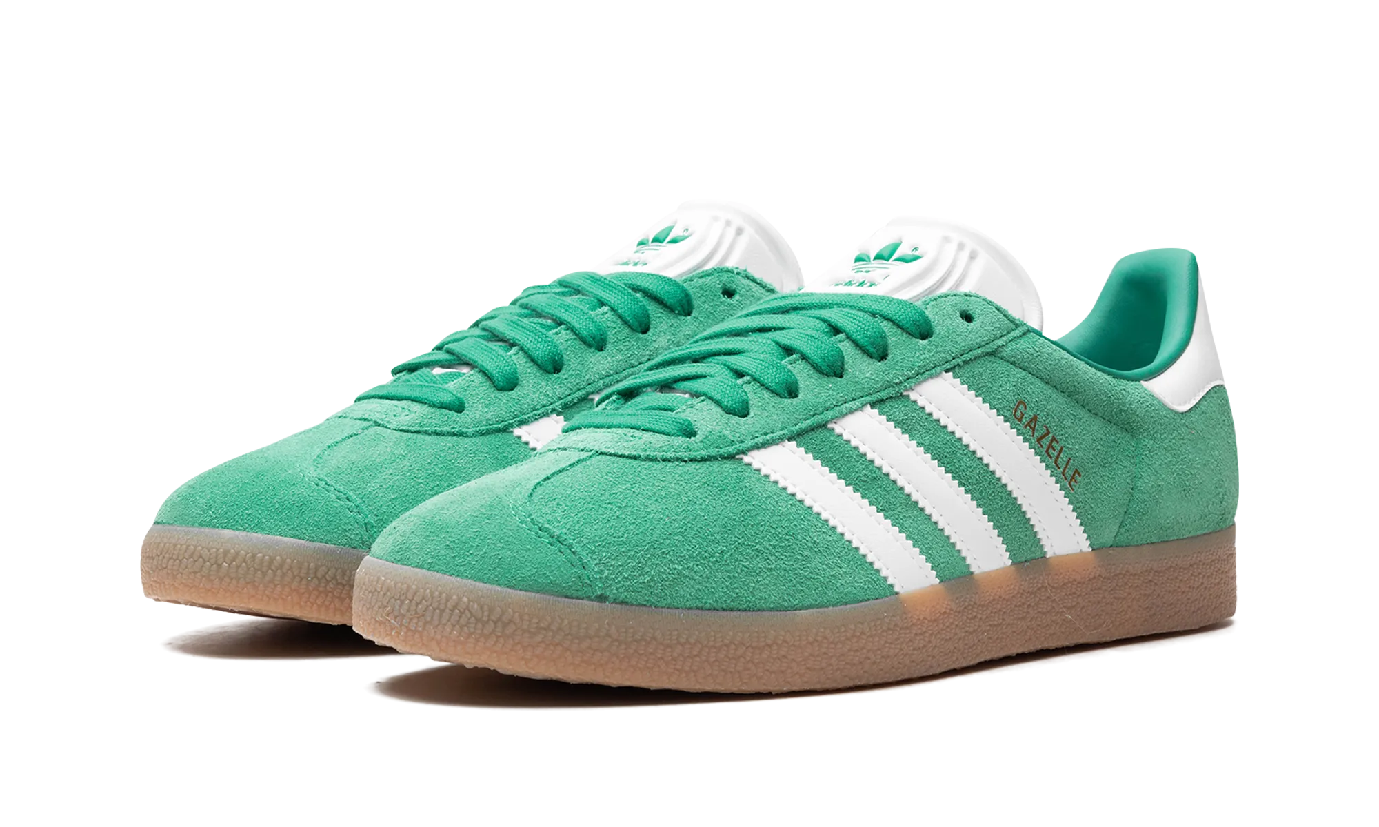Gazelle "Green Gum" adidas mesh sneakers for men