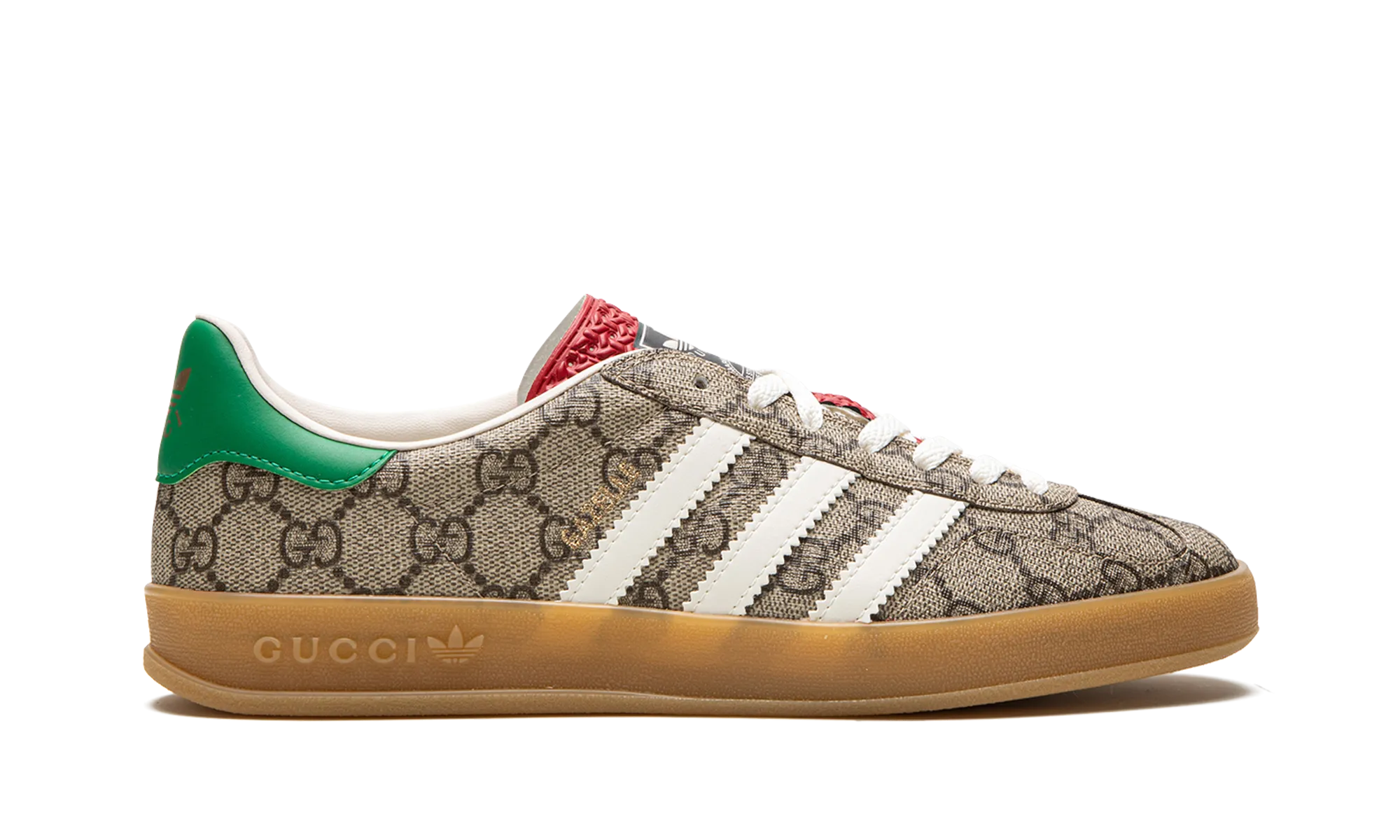 Gazelle "Gucci - GG Monogram - Beige" adidas mesh sneakers for men