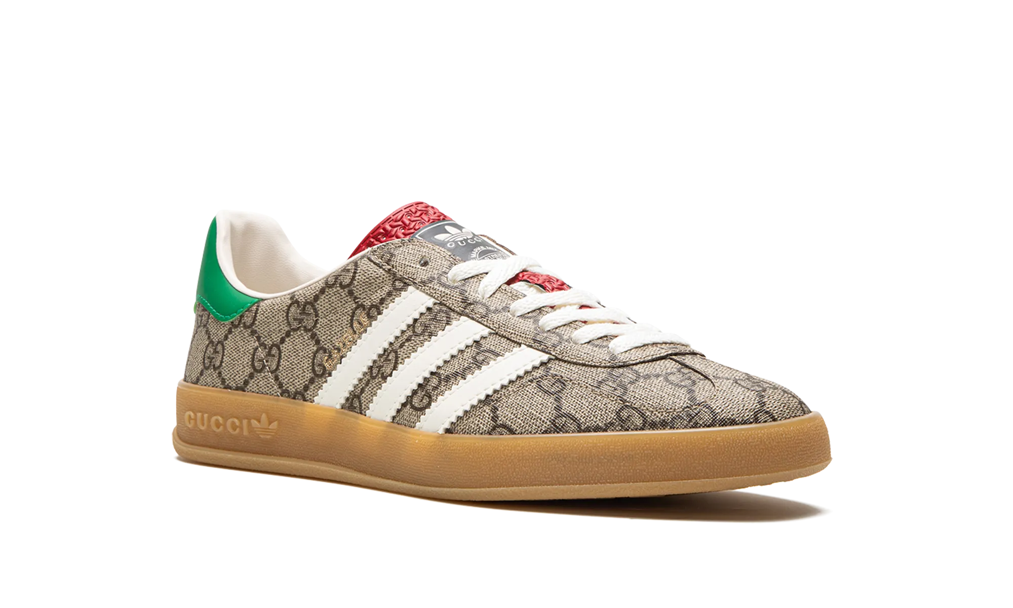 Gazelle "Gucci - GG Monogram - Beige" adidas mesh sneakers for men