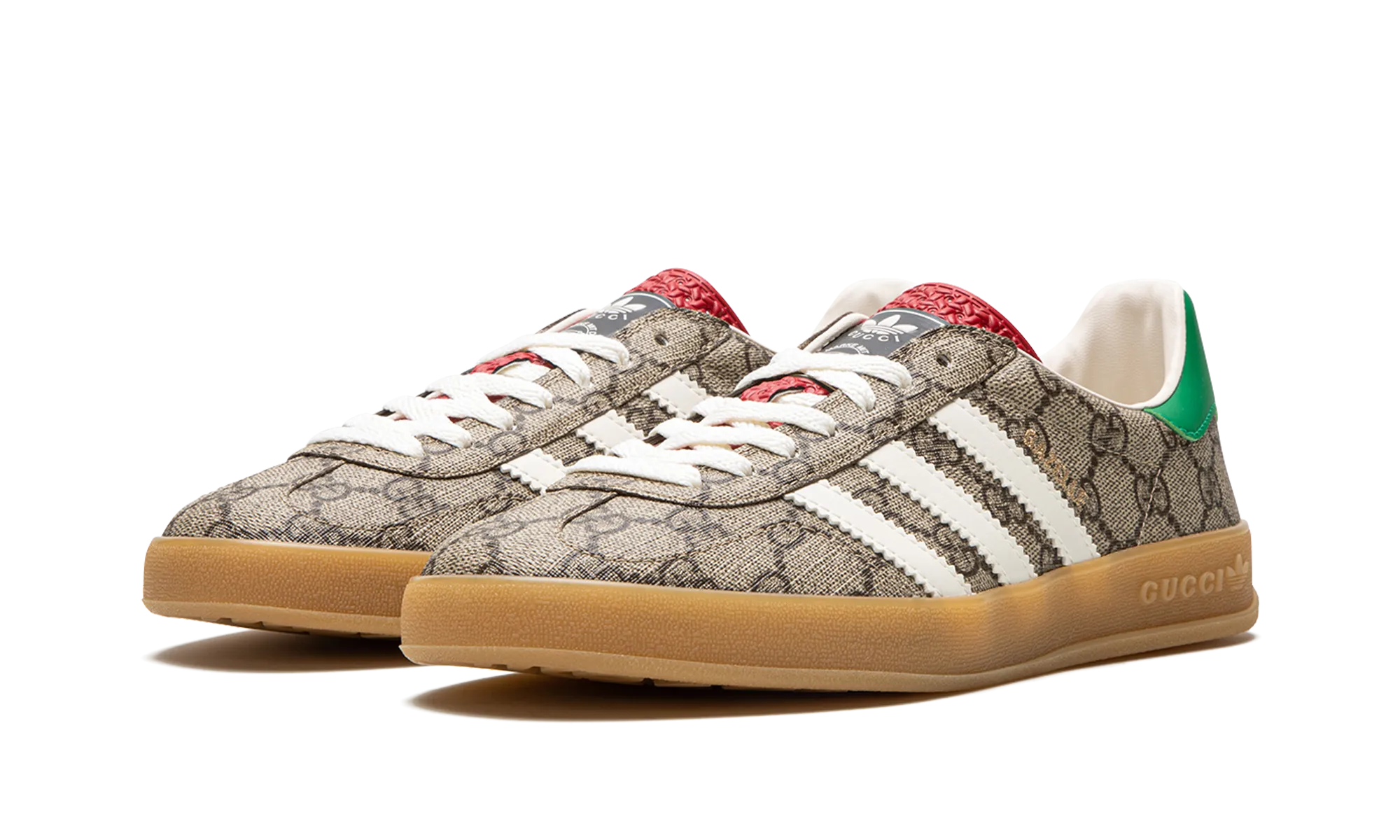 Gazelle "Gucci - GG Monogram - Beige" adidas mesh sneakers for men